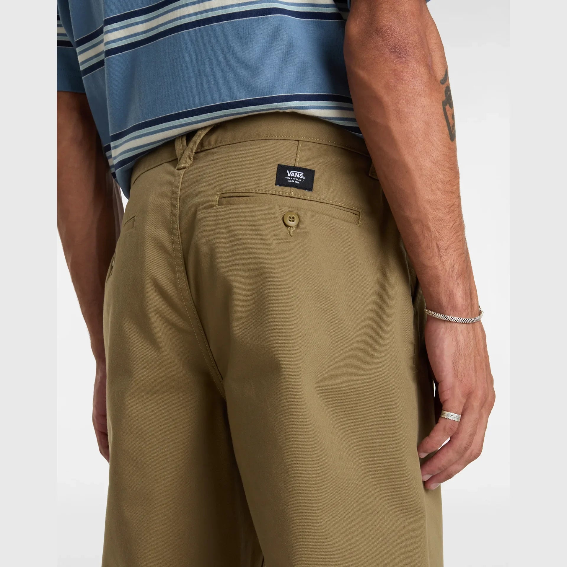 VANS Authentic Chino Loose Pant Gothic Olive Nadrág kép 8