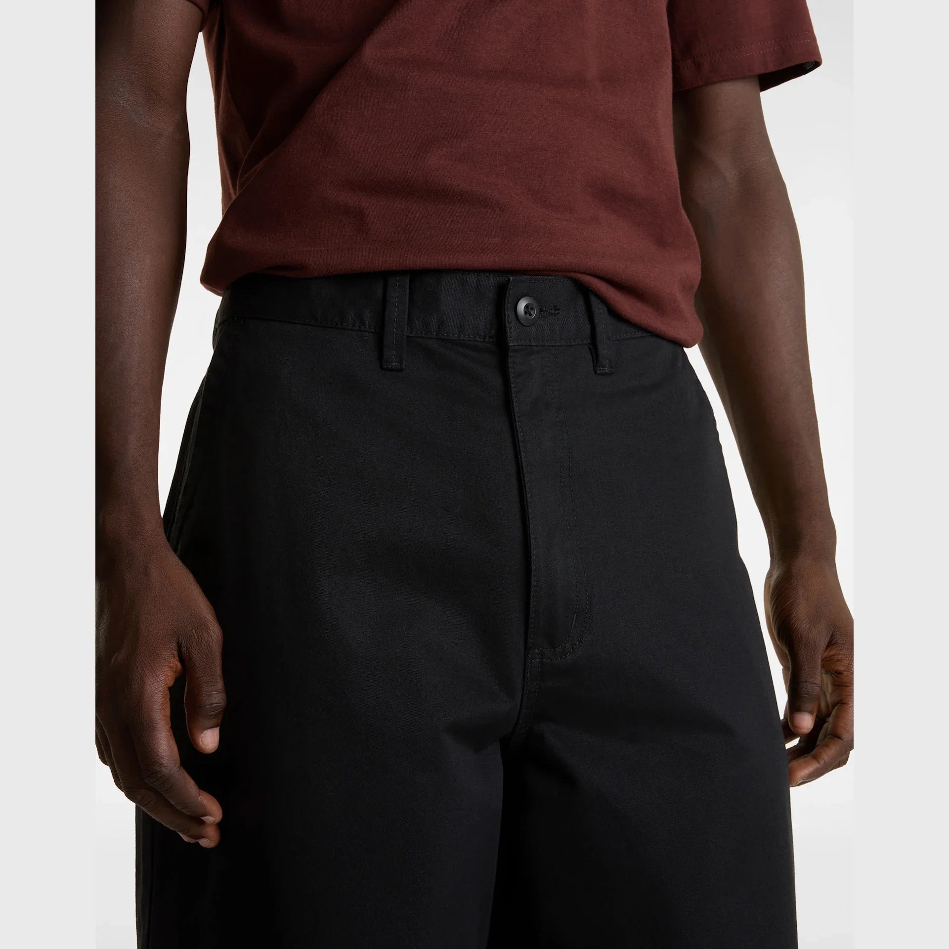 VANS Authentic Chino Baggy Pant Black kép 7