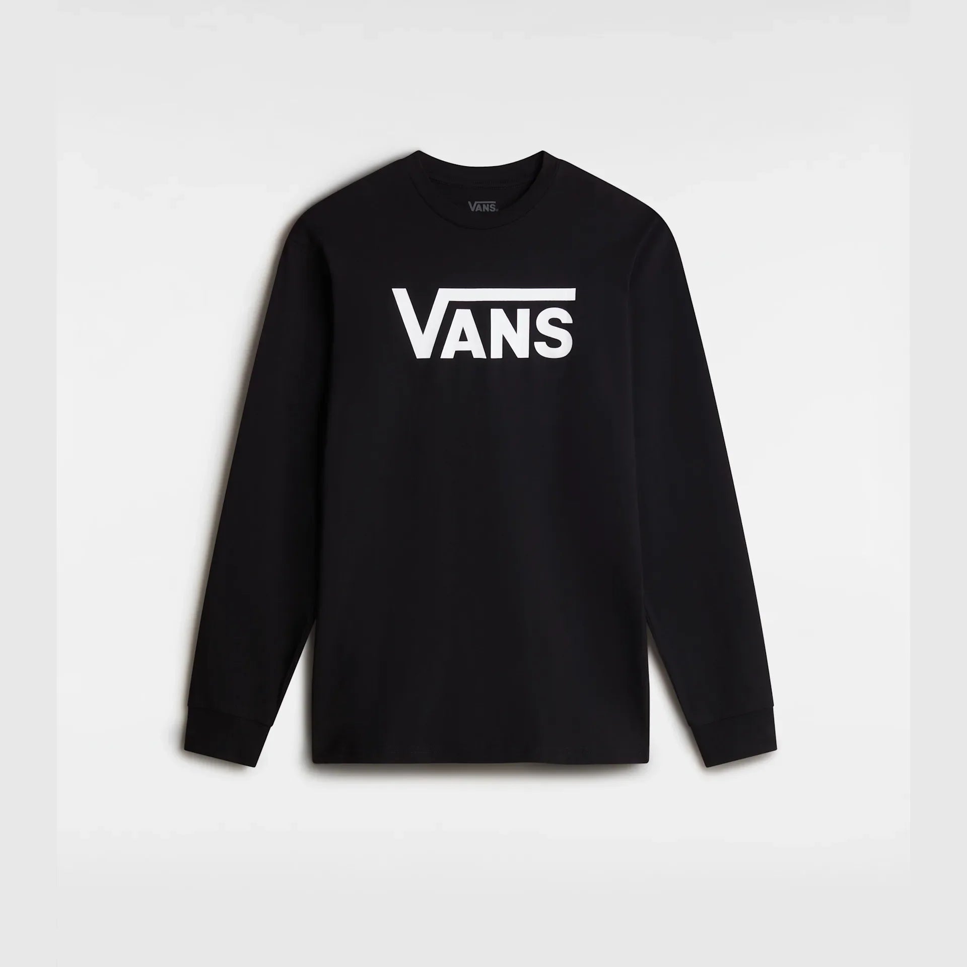 VANS VANS CLASSIC LS Black/White kép 1