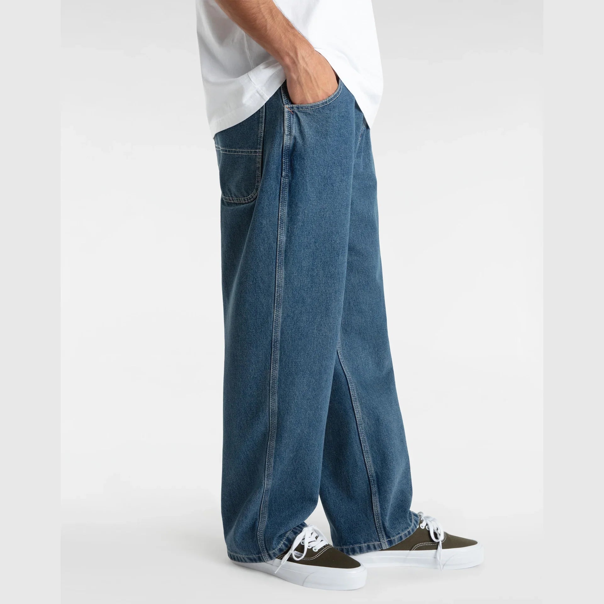 VANS Skate Check-5 Loose Denim Vintage Indigo Nadrág kép 5