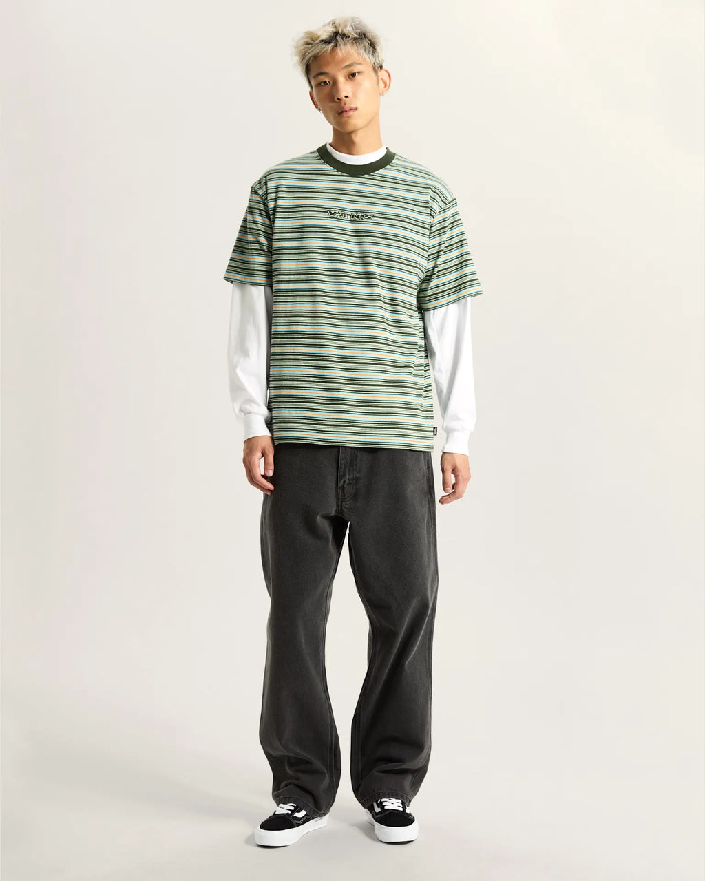 VANS Skate Check-5 Loose Denim Black Denim Nadrág kép 7