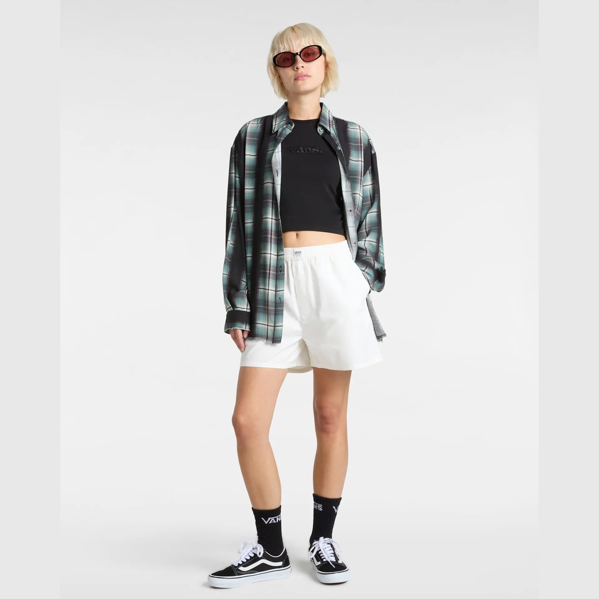 VANS Alicia Boxer Shorts White kép 6