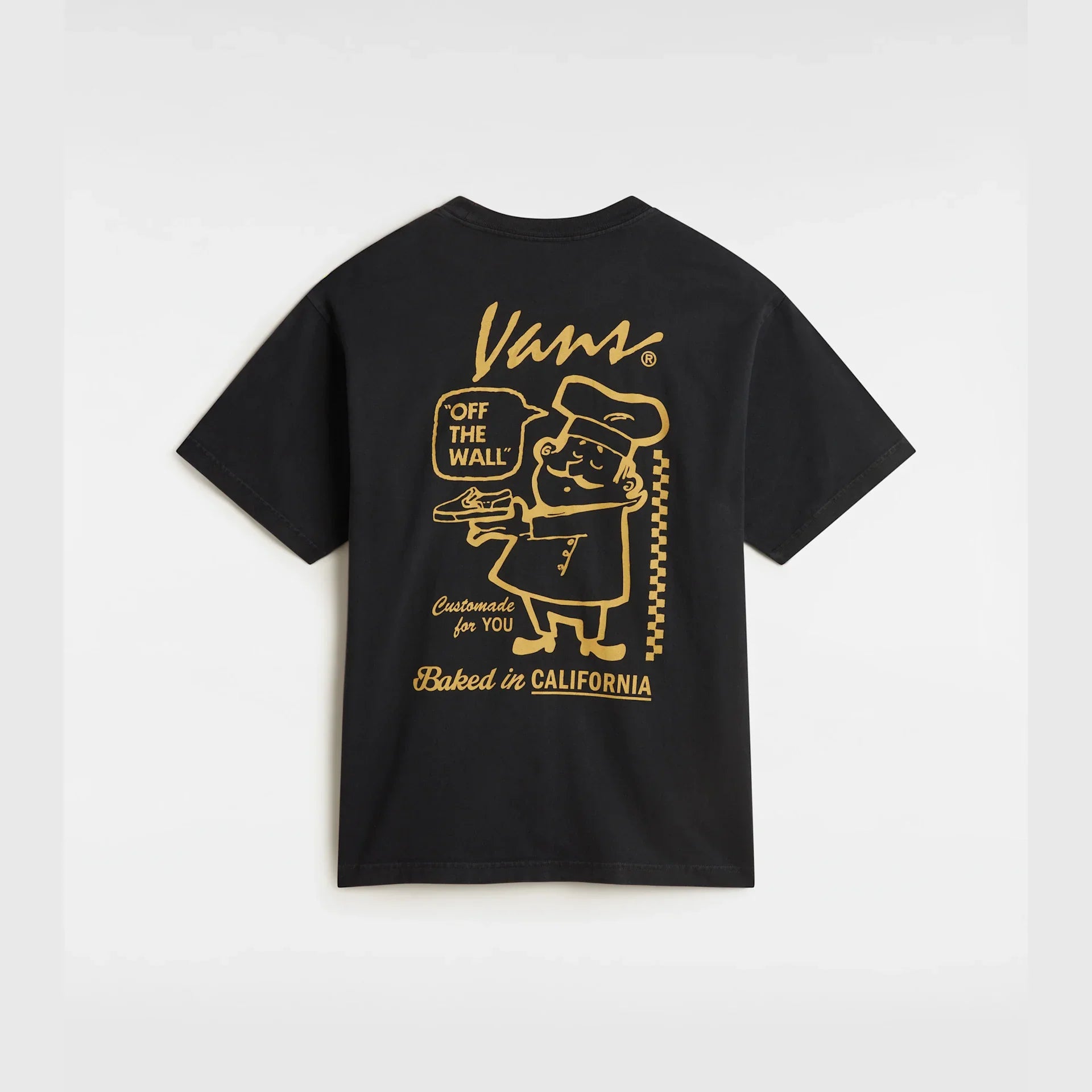 VANS 66 BAKED IN LOOSE SS Black kép 2