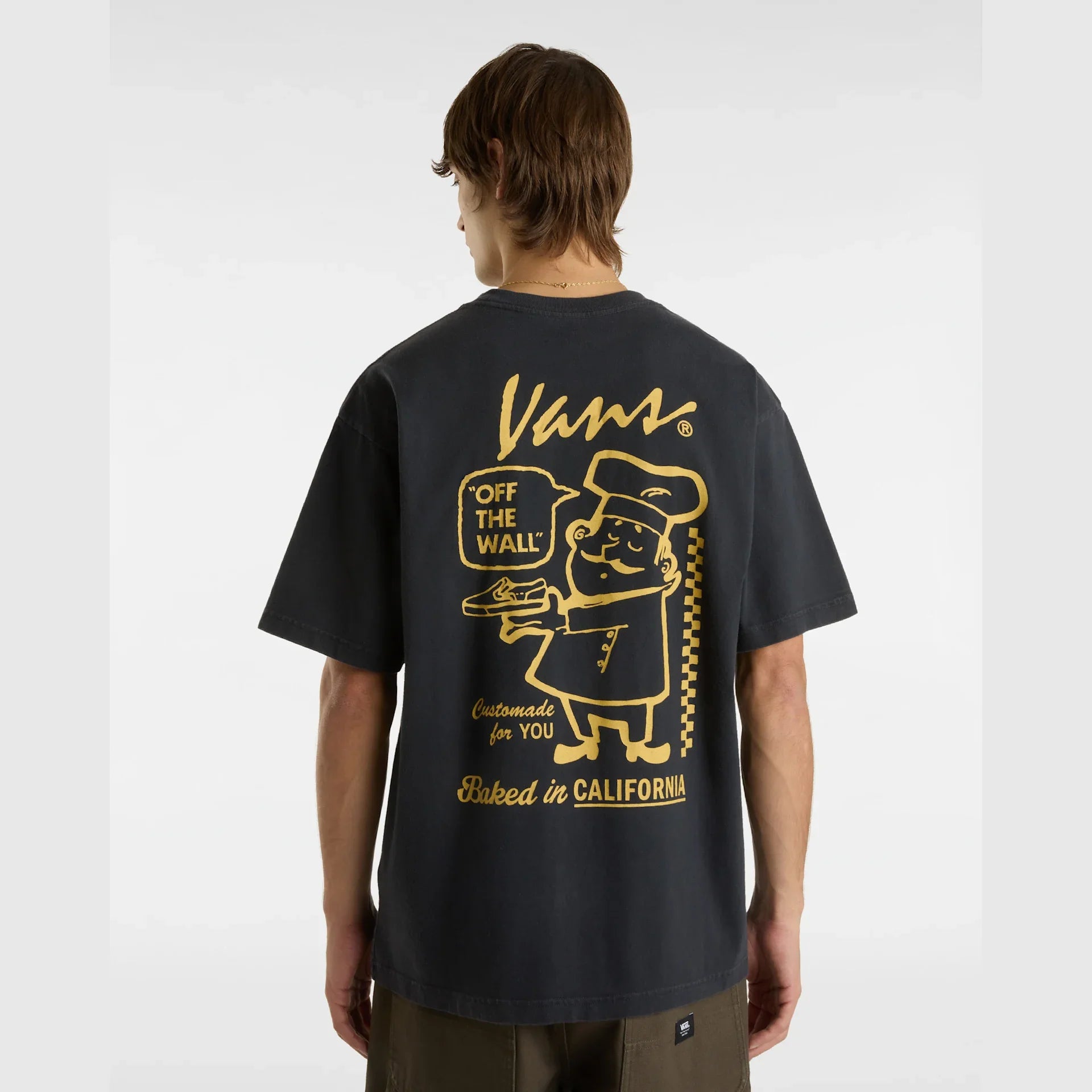 VANS 66 BAKED IN LOOSE SS Black kép 4