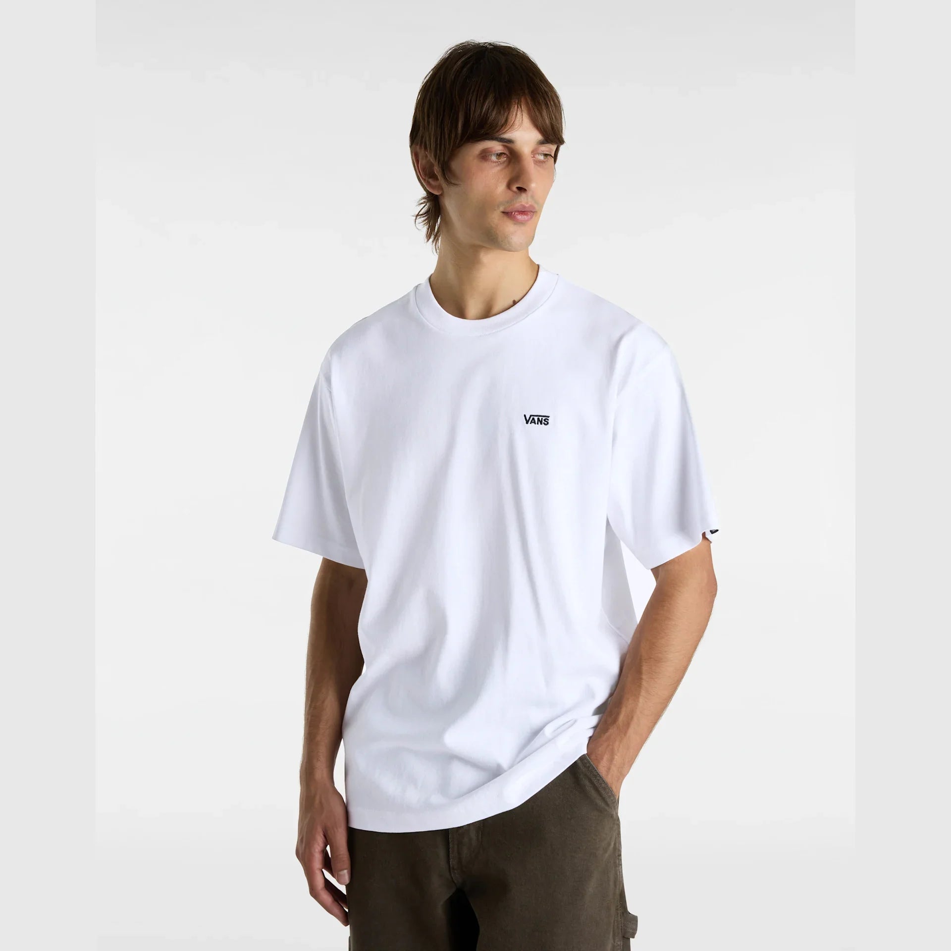 VANS LEFT CHEST II LOOSE SS White Póló kép 3
