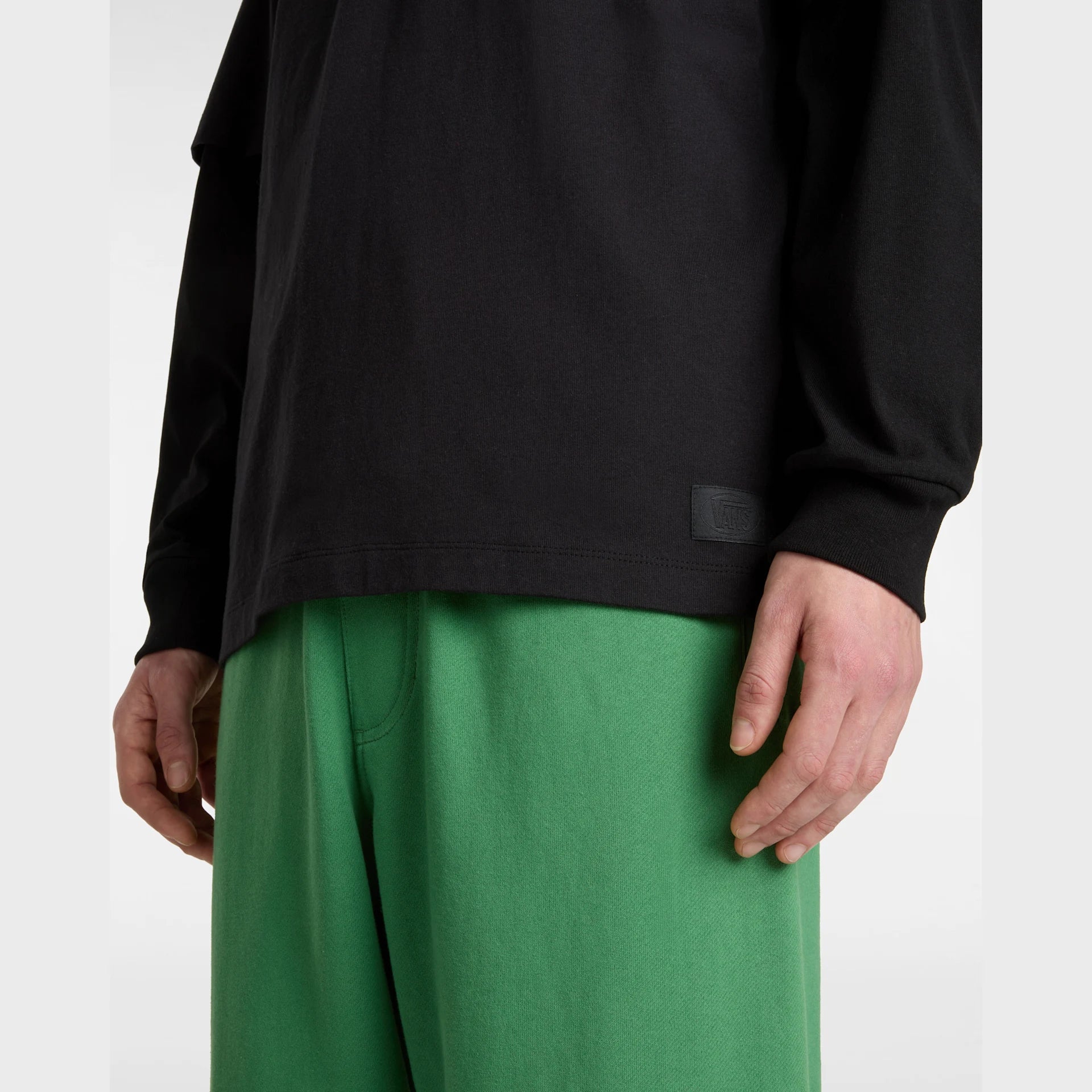 VANS LEFT CHEST II LOOSE LS Black kép 7