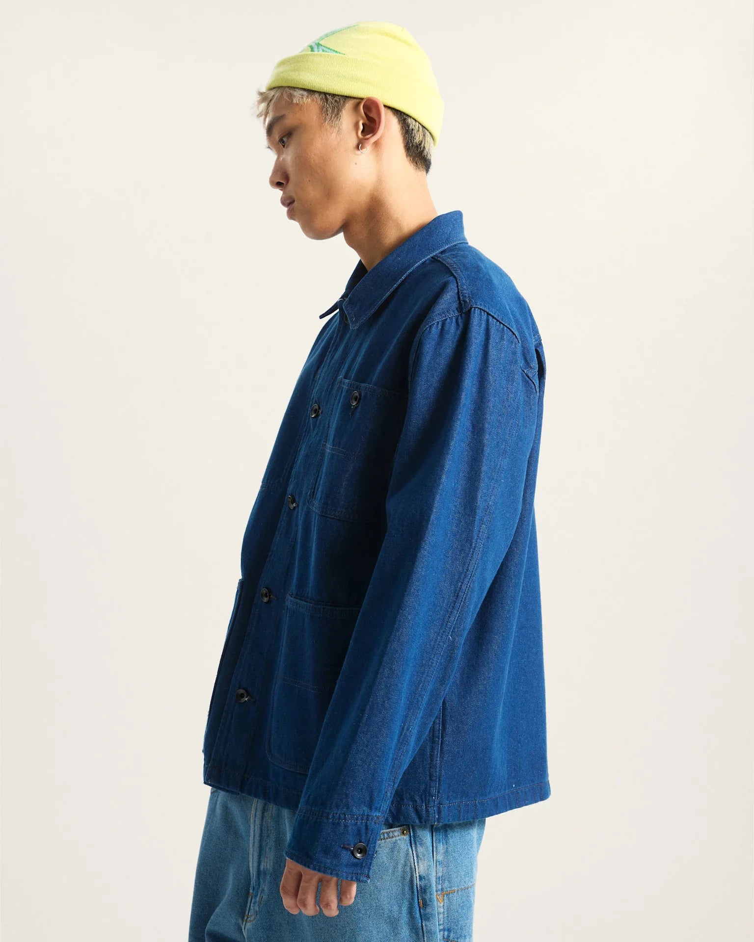 VANS Drill Chore Denim Jacket Indigo Rinse kép 3