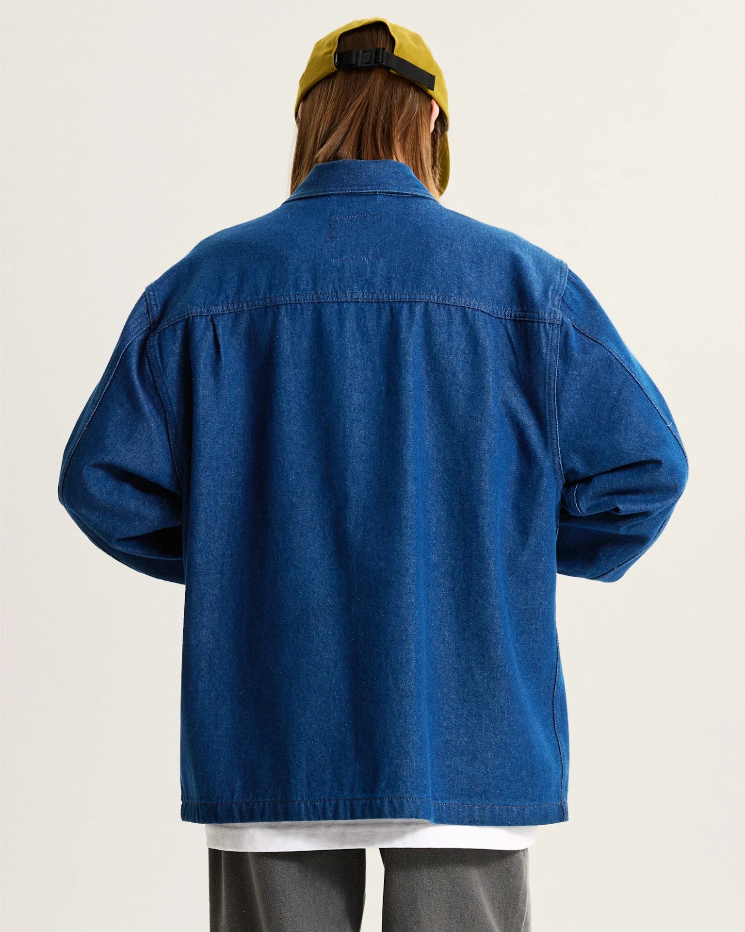 VANS Drill Chore Denim Jacket Indigo Rinse kép 7