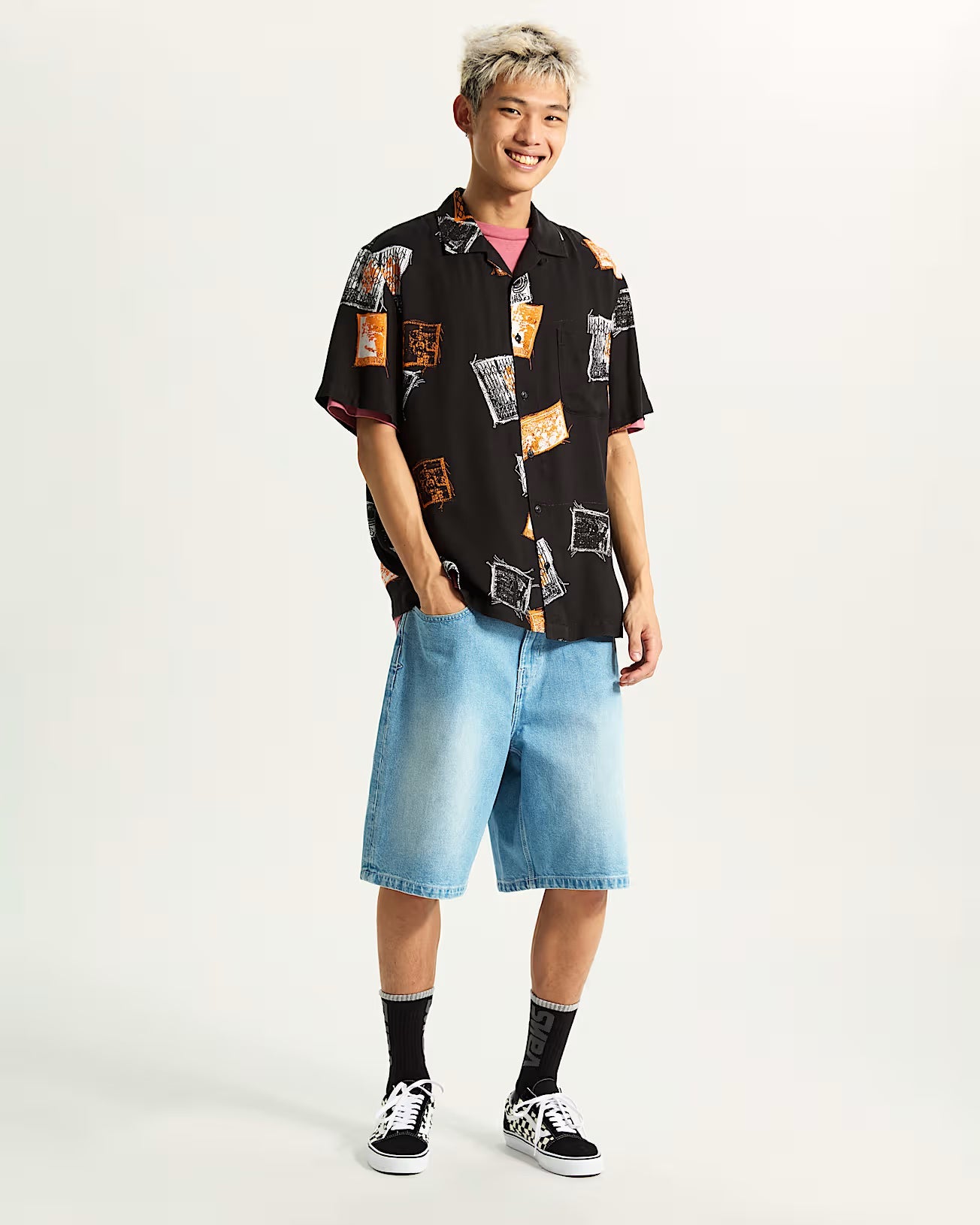 VANS Dillon SS Woven Black kép 3