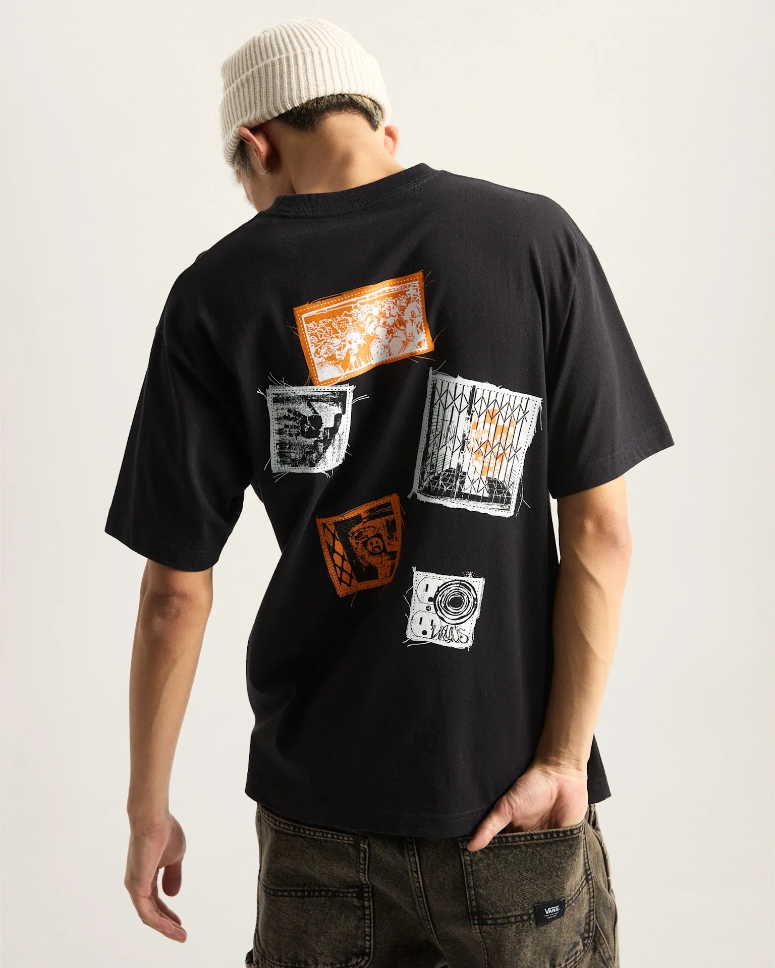 VANS Punk Patch SS Black kép 4
