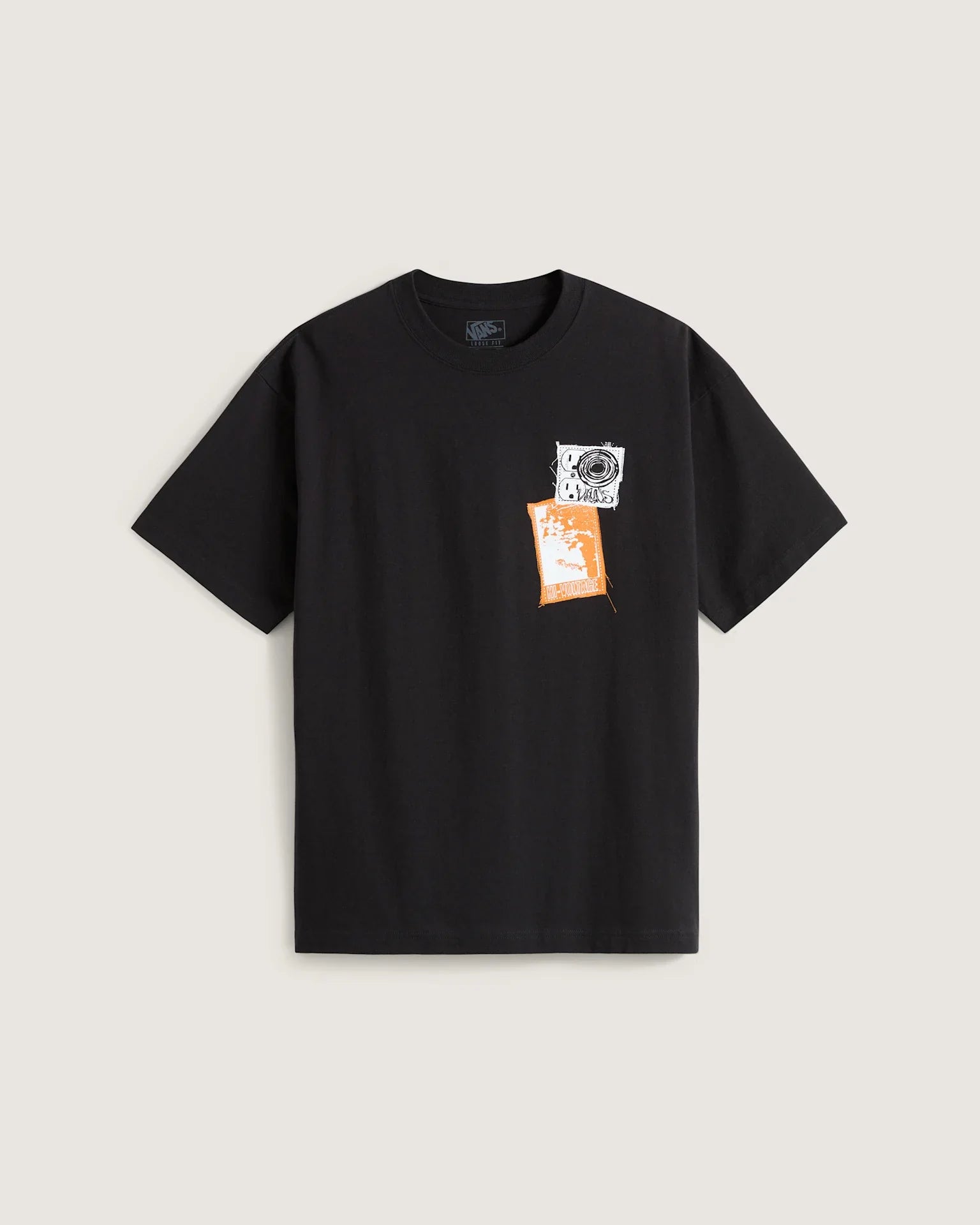 VANS Punk Patch SS Black kép 1