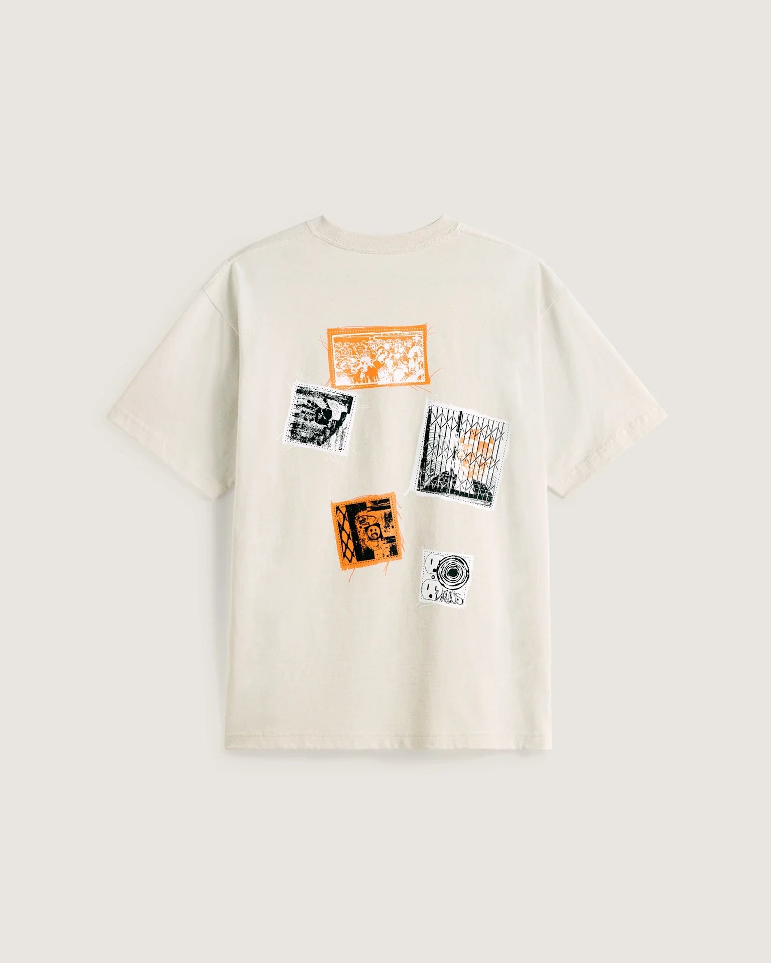 VANS Punk Patch SS Taupe Mist kép 2