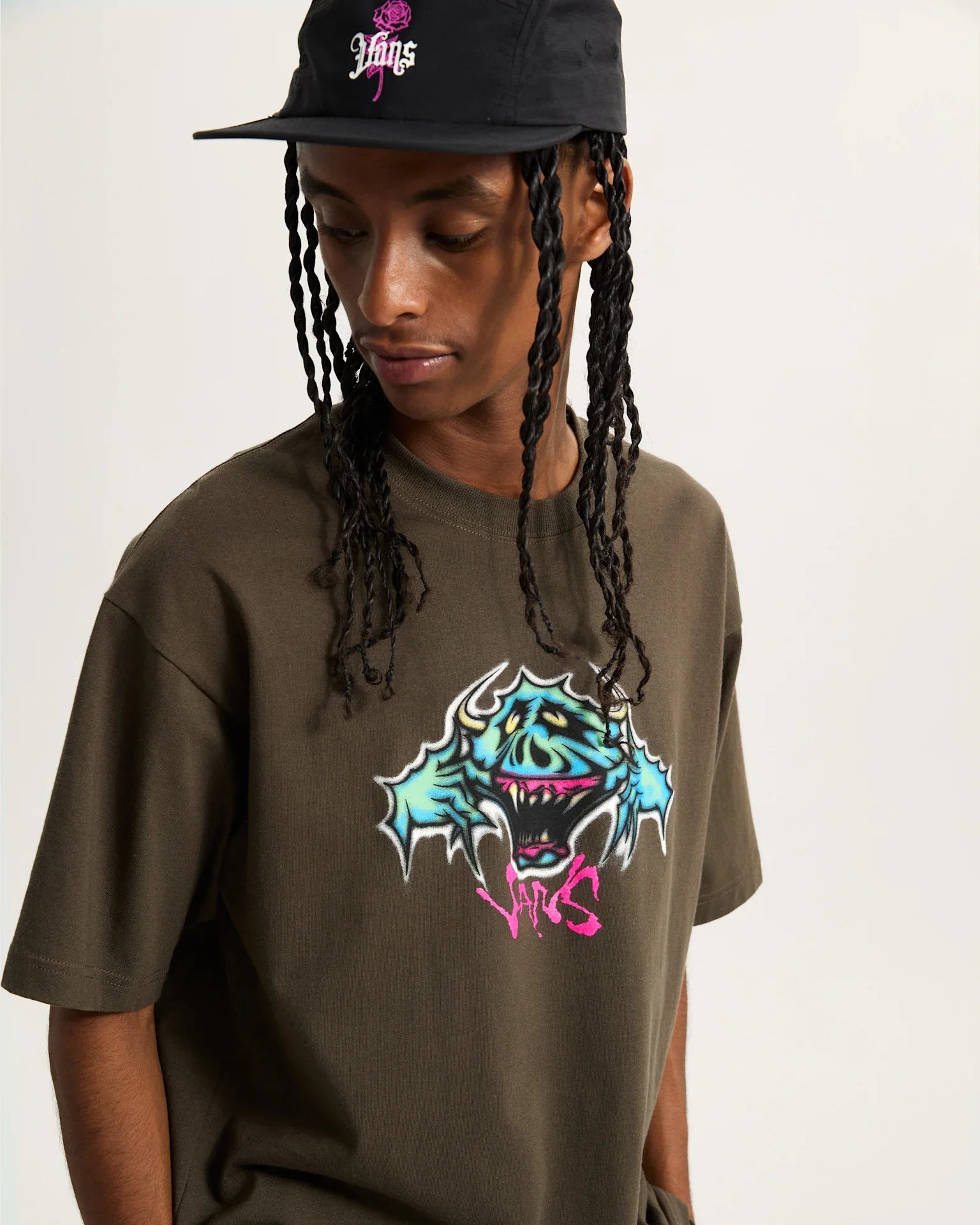 VANS Goofy Ghoul SS Coal Brown kép 3