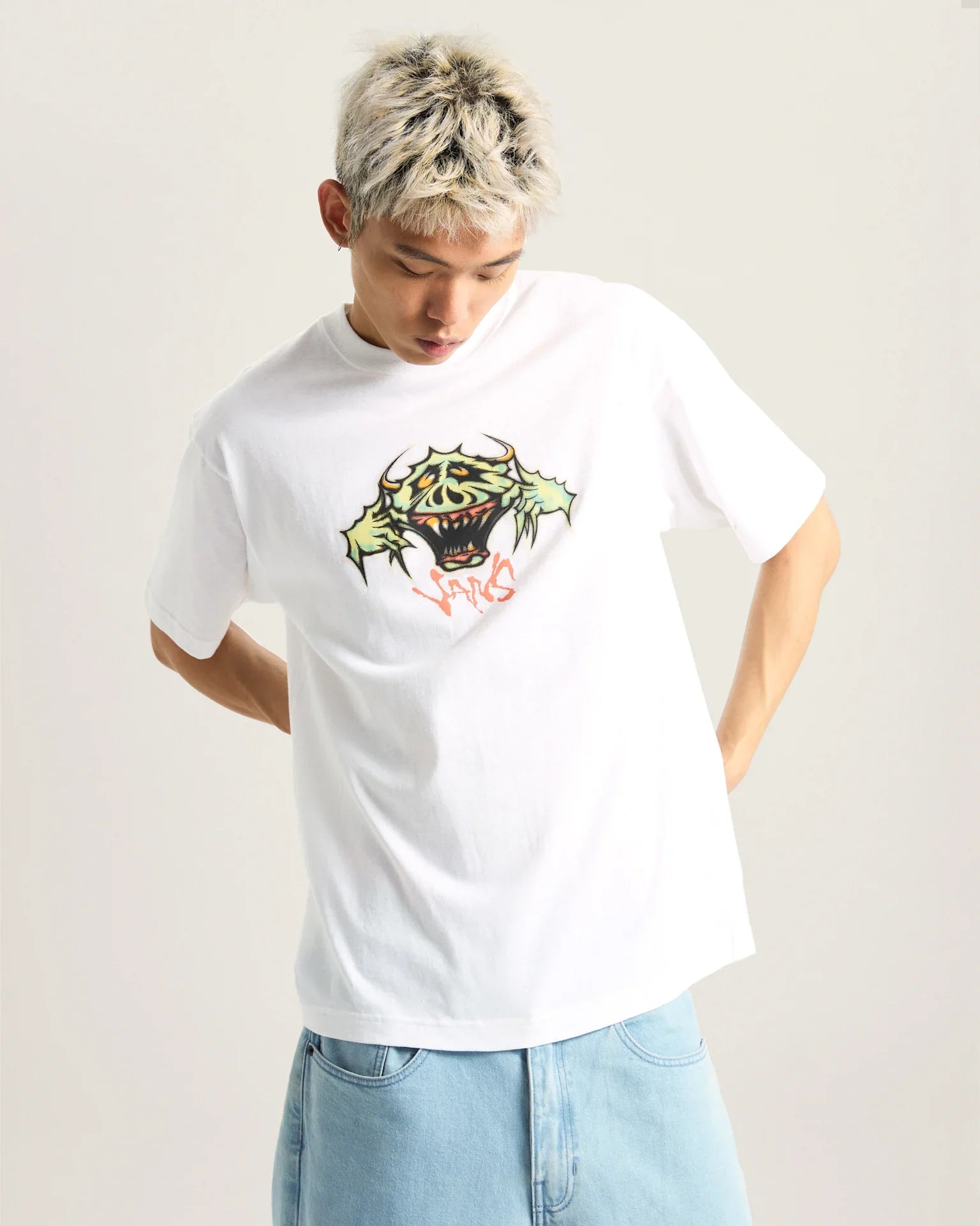 VANS Goofy Ghoul SS White kép 1