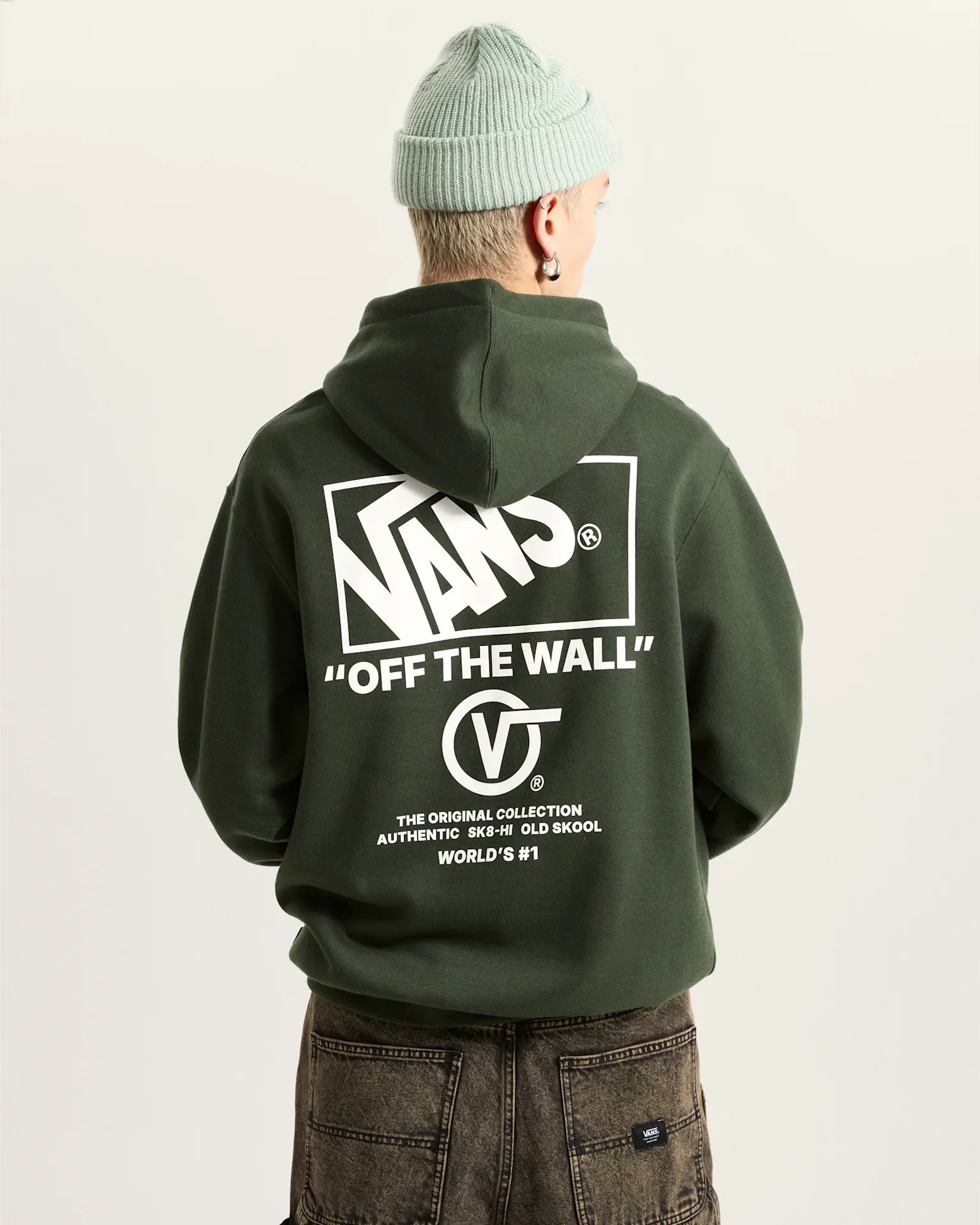 VANS Stockpile Pullover Dried Kelp kép 4