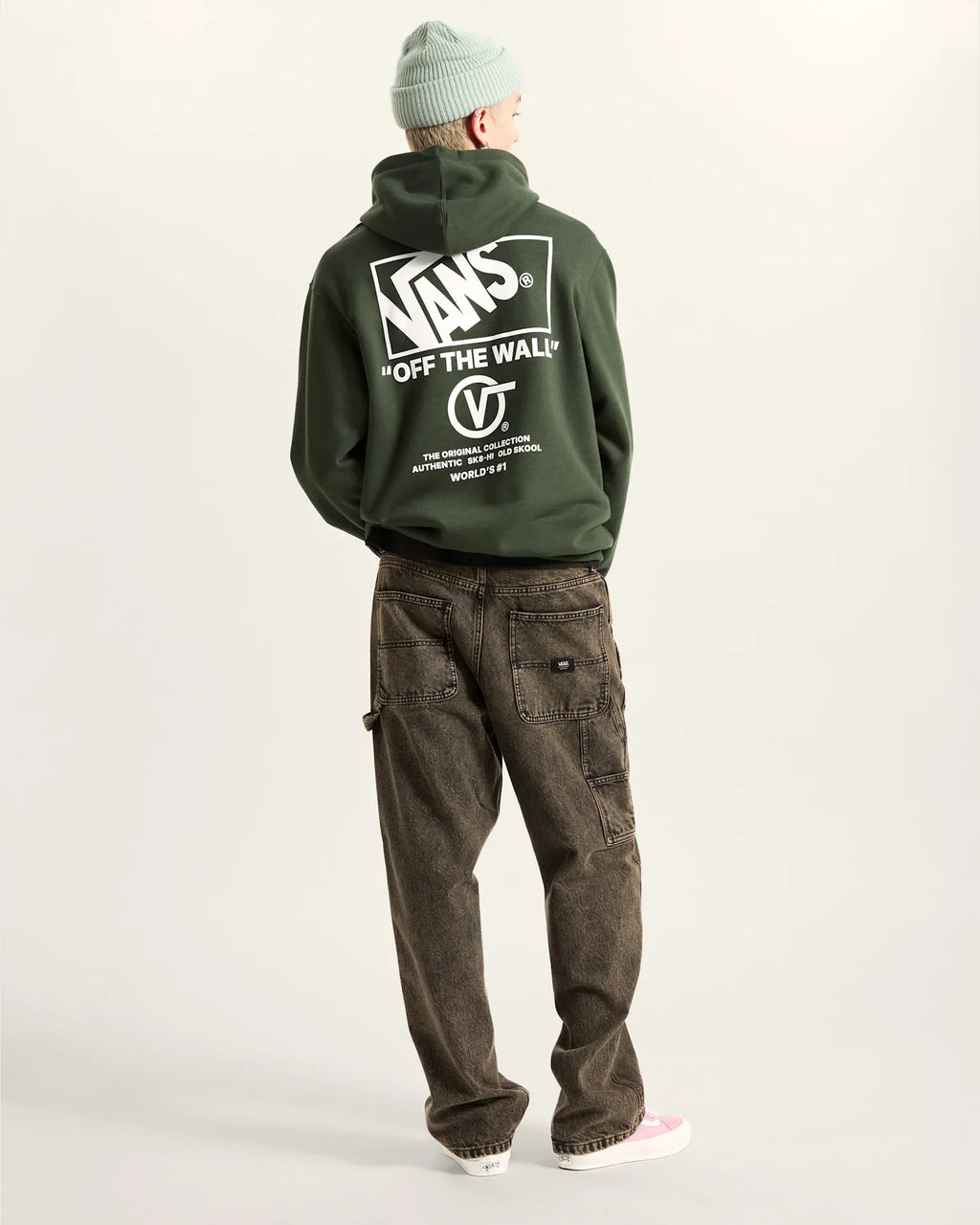 VANS Stockpile Pullover Dried Kelp kép 7