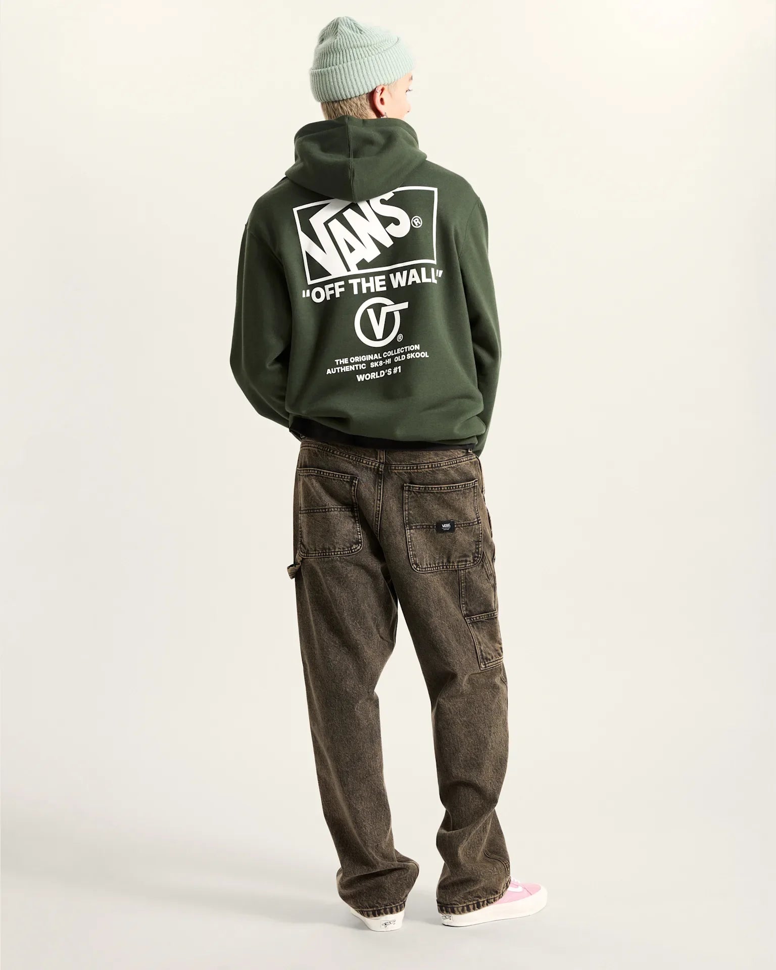 VANS Stockpile Pullover Dried Kelp kép 7