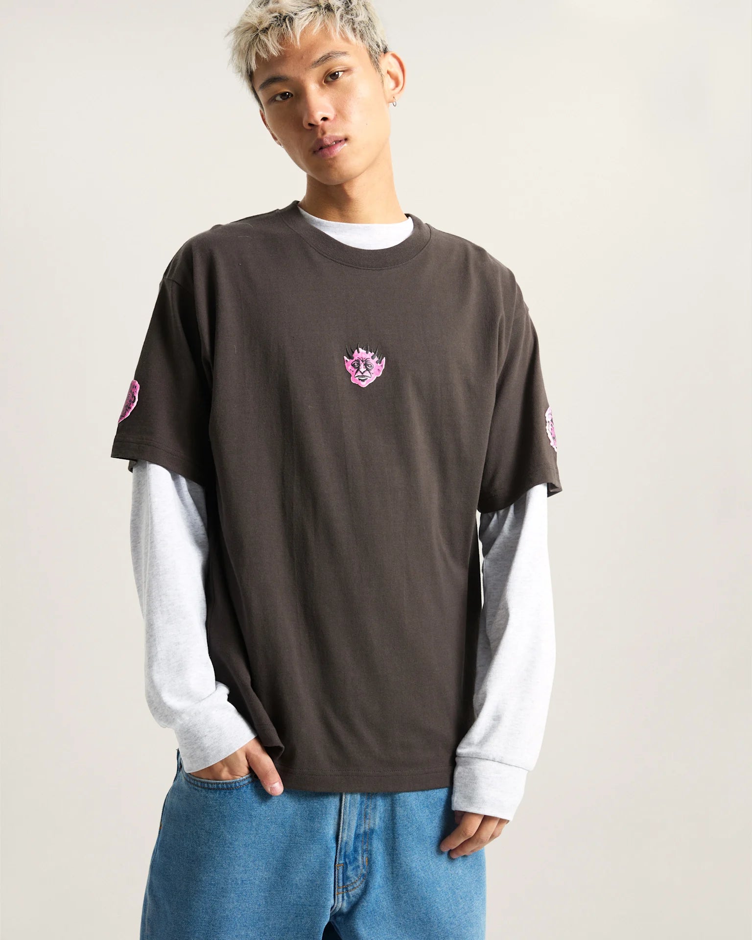 VANS Skate Mike G Goblins SS Tee Faded Black VN000PNGEMV1 - 3