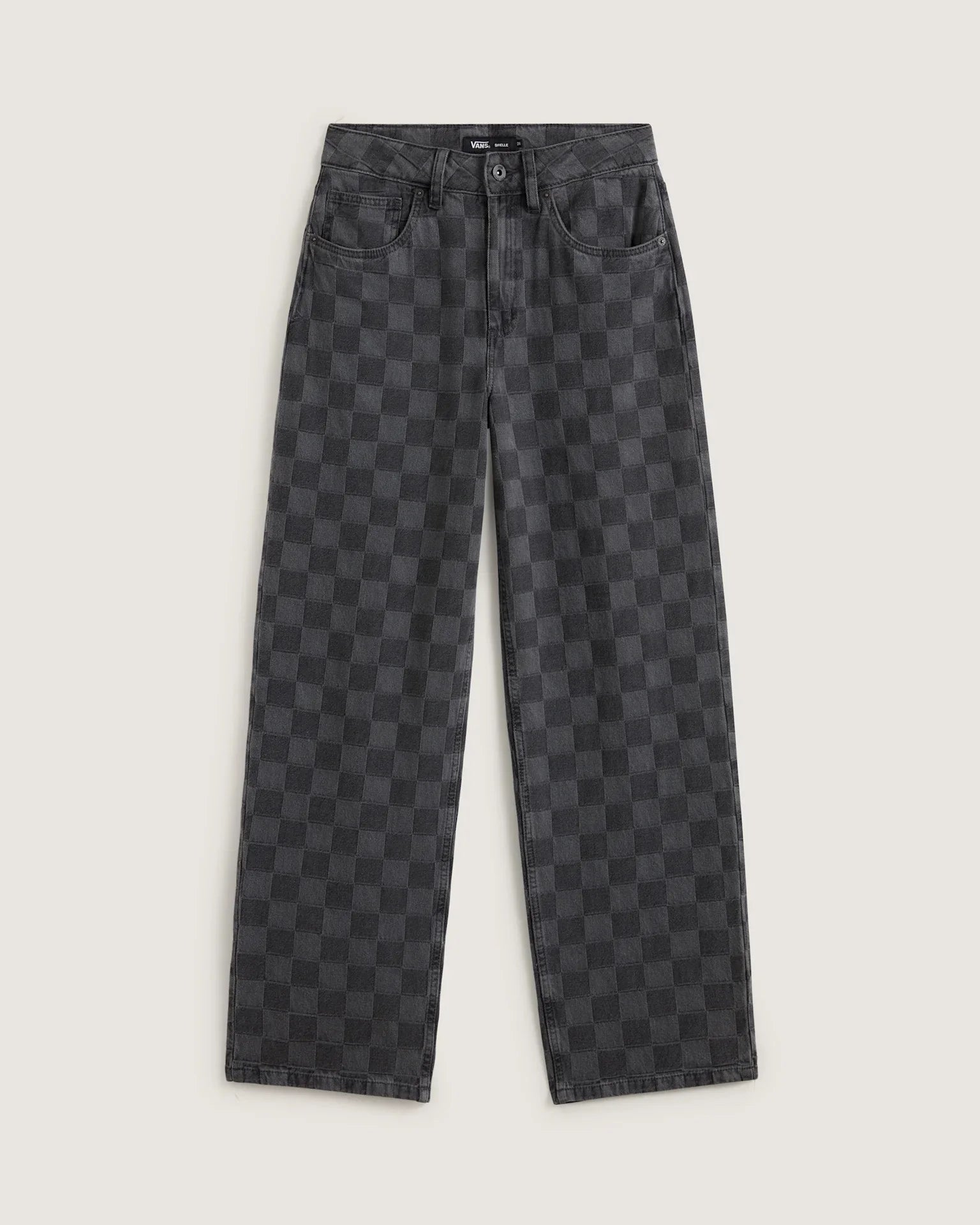 VANS Sirelle Novelty Puddle Pants Faded Black kép 6