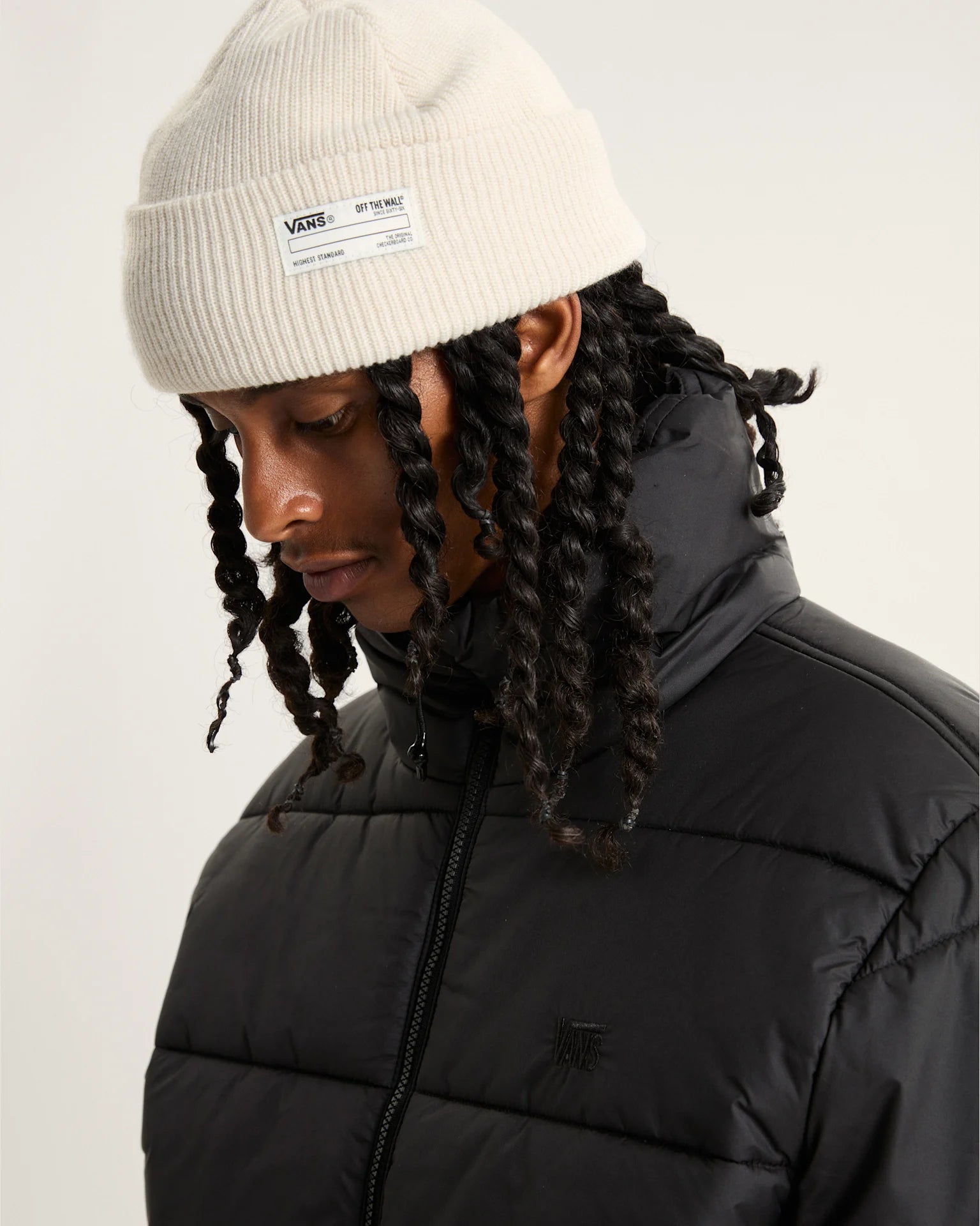 VANS Leiva Cuff Beanie oatmeal Beanie VN000QB32N11 - 4