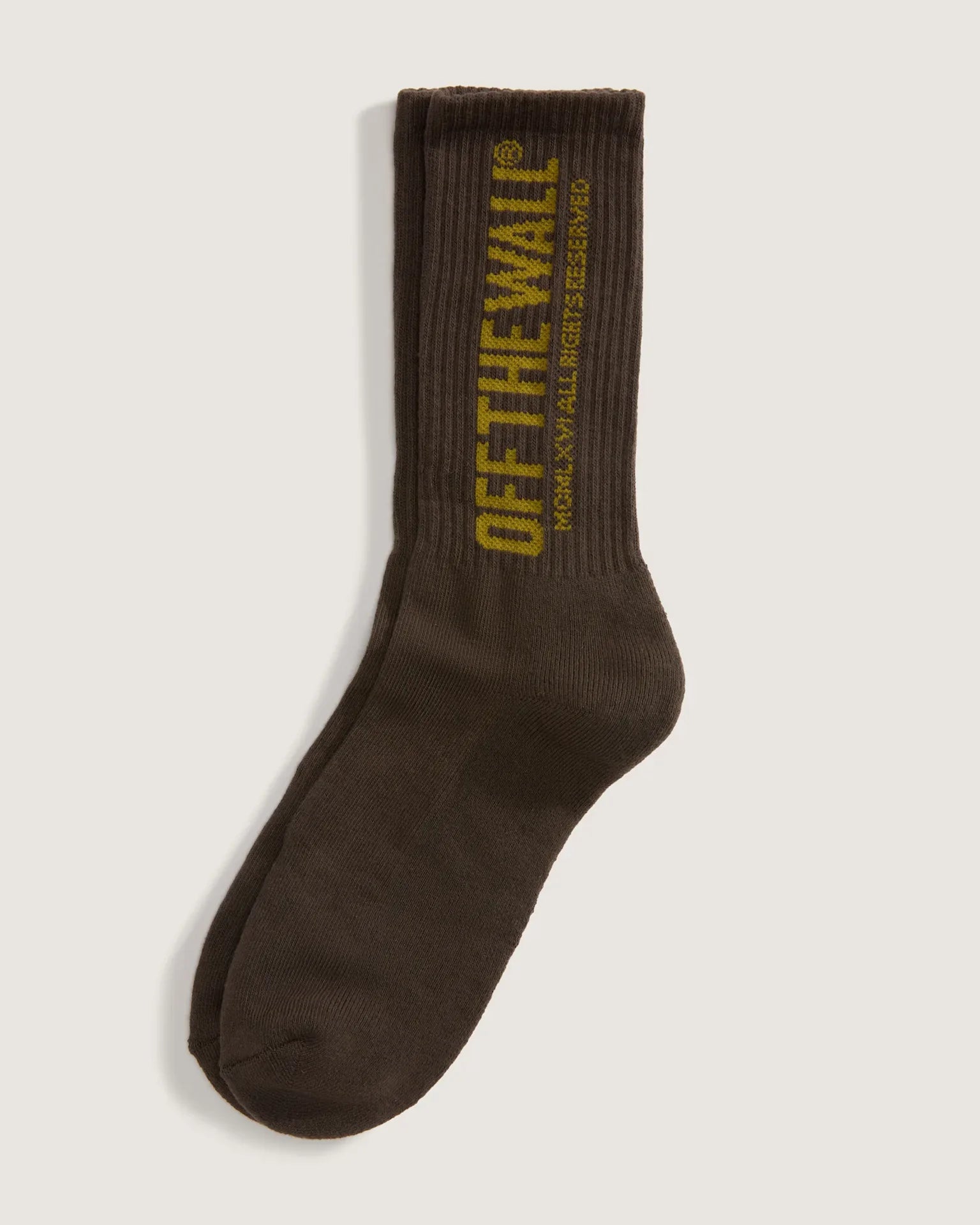 VANS Hovley Crew Coal Brown Zokni kép 1