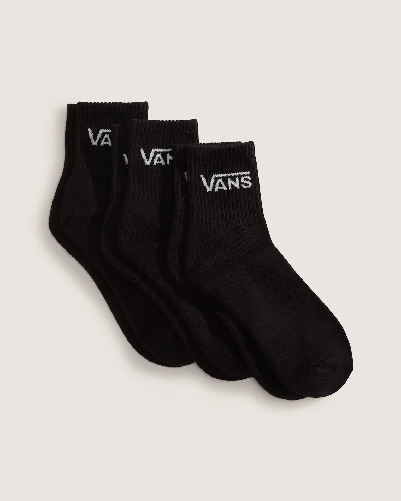 VANS Classic Half Crew ROX Black Zokni kép 2