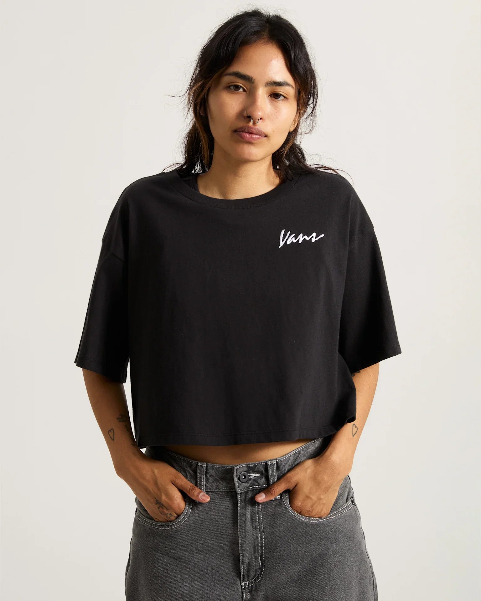 VANS Classic Script Black kép 3