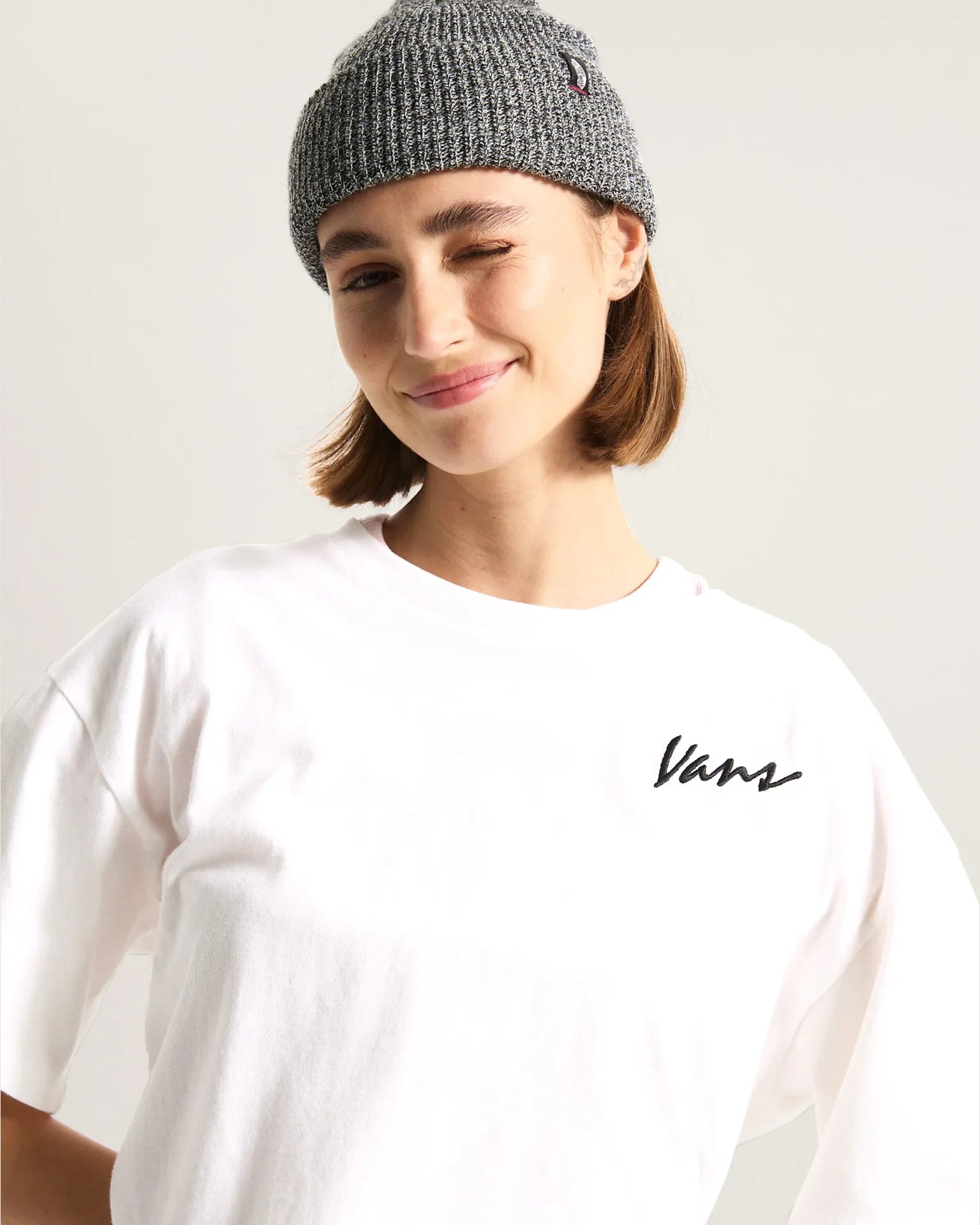 VANS Classic Script White kép 6