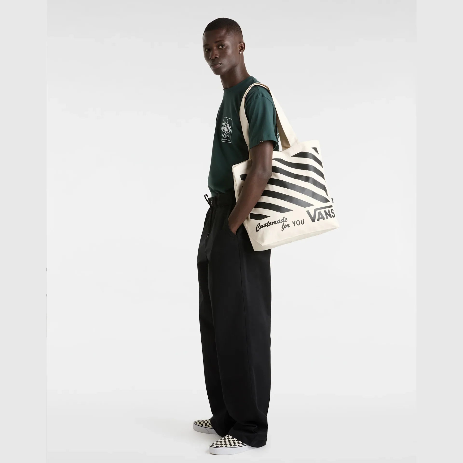VANS Box Logo Tote Natural kép 4