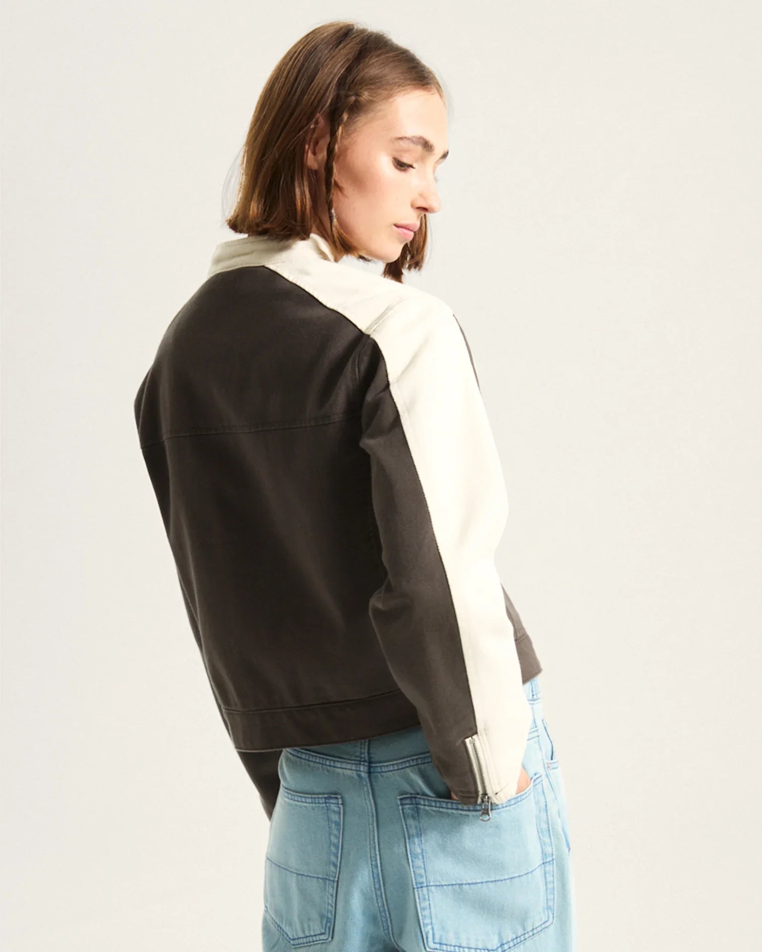VANS Ryden Biker Jacket Faded Black kép 2