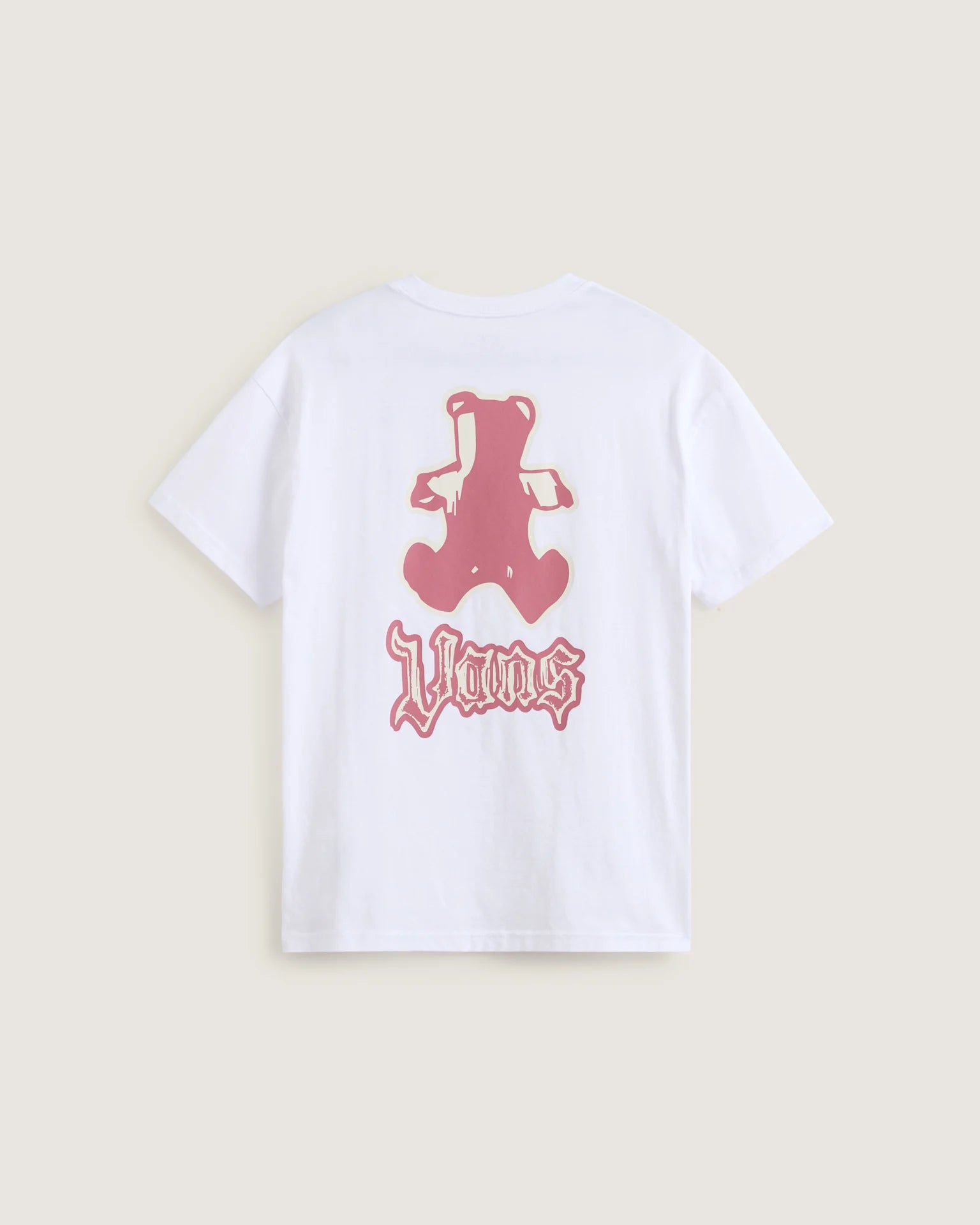 VANS LIL BEAR OS TEE White Póló VN000REFWHT1 - 2