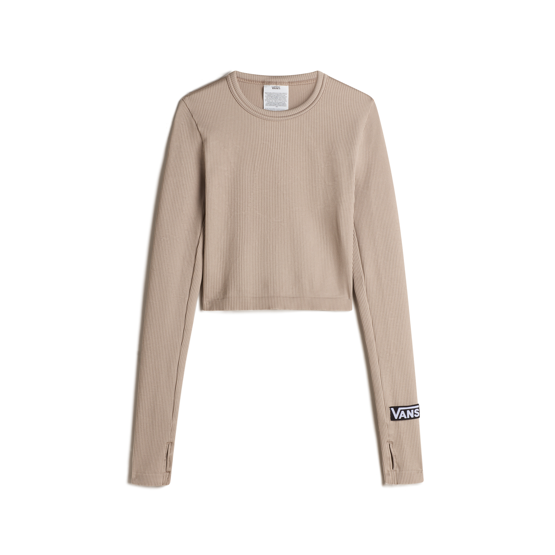 VANS MTE Crosspath Seamless LS Crop MUSHROOM kép 1