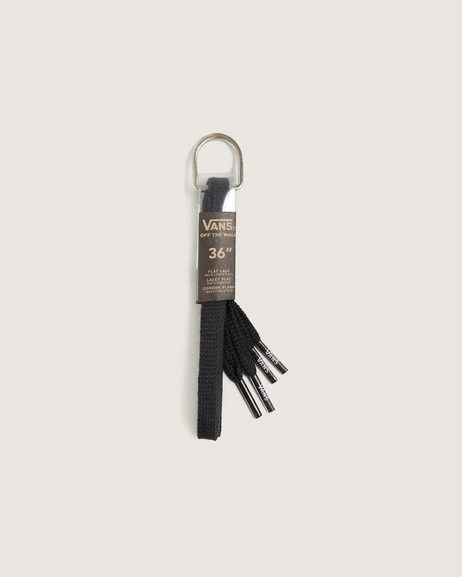 VANS Vans Laces 36" Black Cipőfűző VN000XZYBLK1 - 1