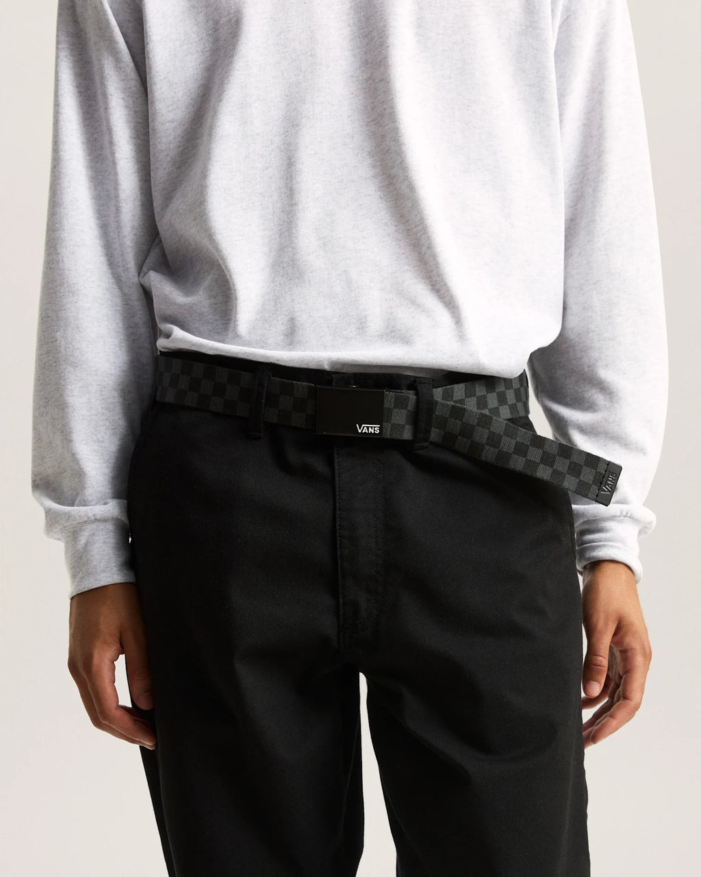VANS Deppster II Web Belt CHECKERBOARD Black/Charcoal Öv VN0A31J1BA51 - 3