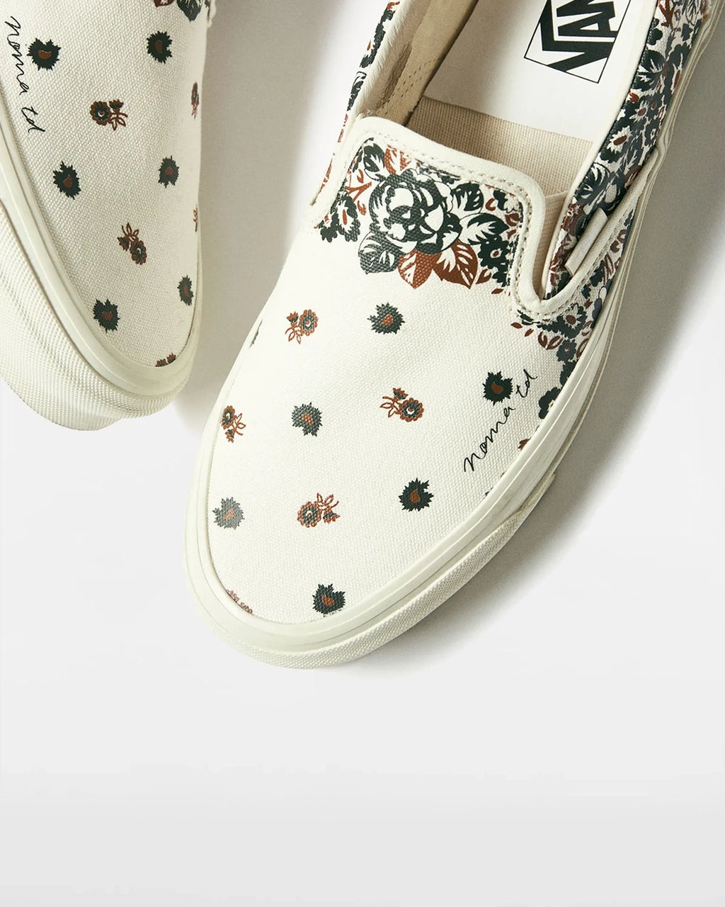 VANS UA OG Classic Slip-On LX NOMA T.D. x END TRUE WHITE/ANTIQUE WHITE kép 3