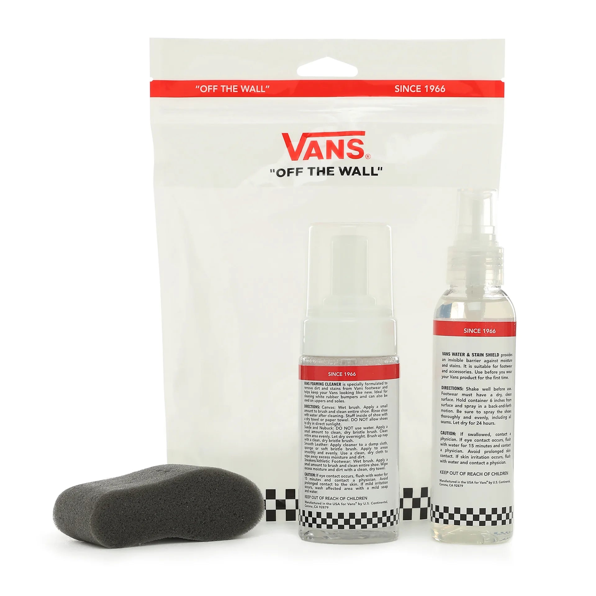 VANS MN VANS SHOE CARE CANVAS KIT - GLOBAL White kép 3