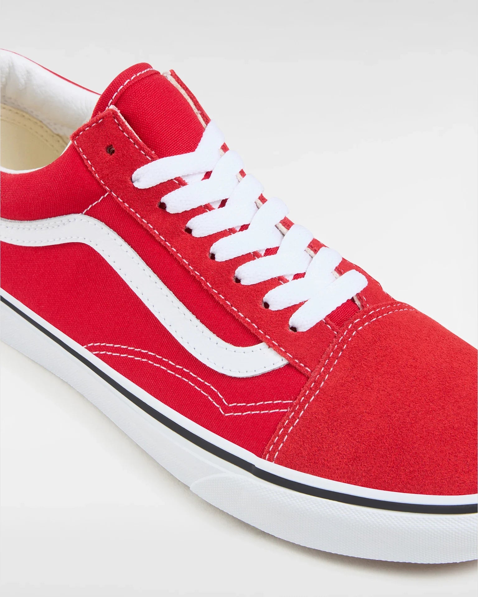 VANS UA Old Skool RACING RED/TRUE WHITE Cipő kép 5