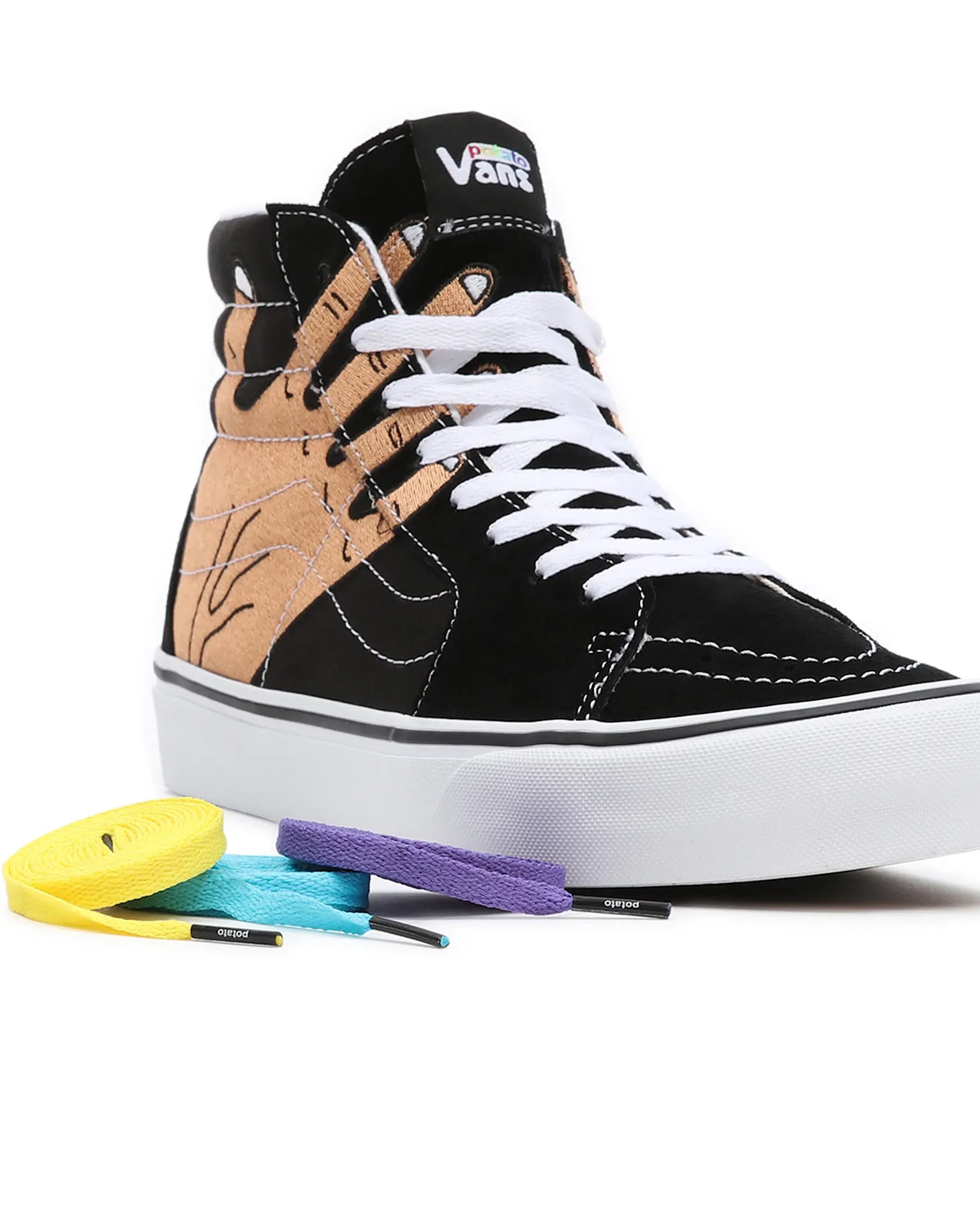 VANS SK8-Hi VR3 LX (Imran Potato) black/true white/fenugreek VN0A5EE7B7H1 - 8