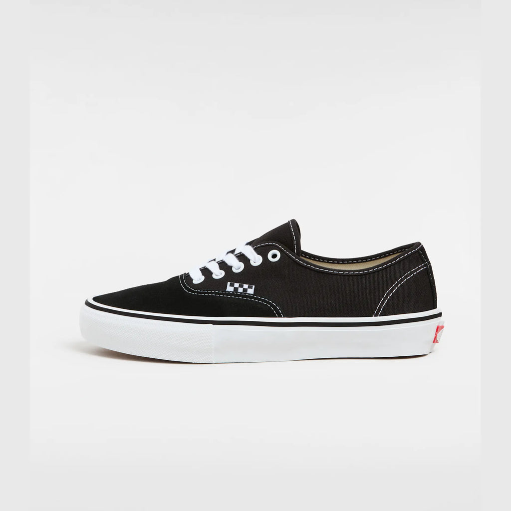 VANS Skate Authentic Black/White Cipő kép 6