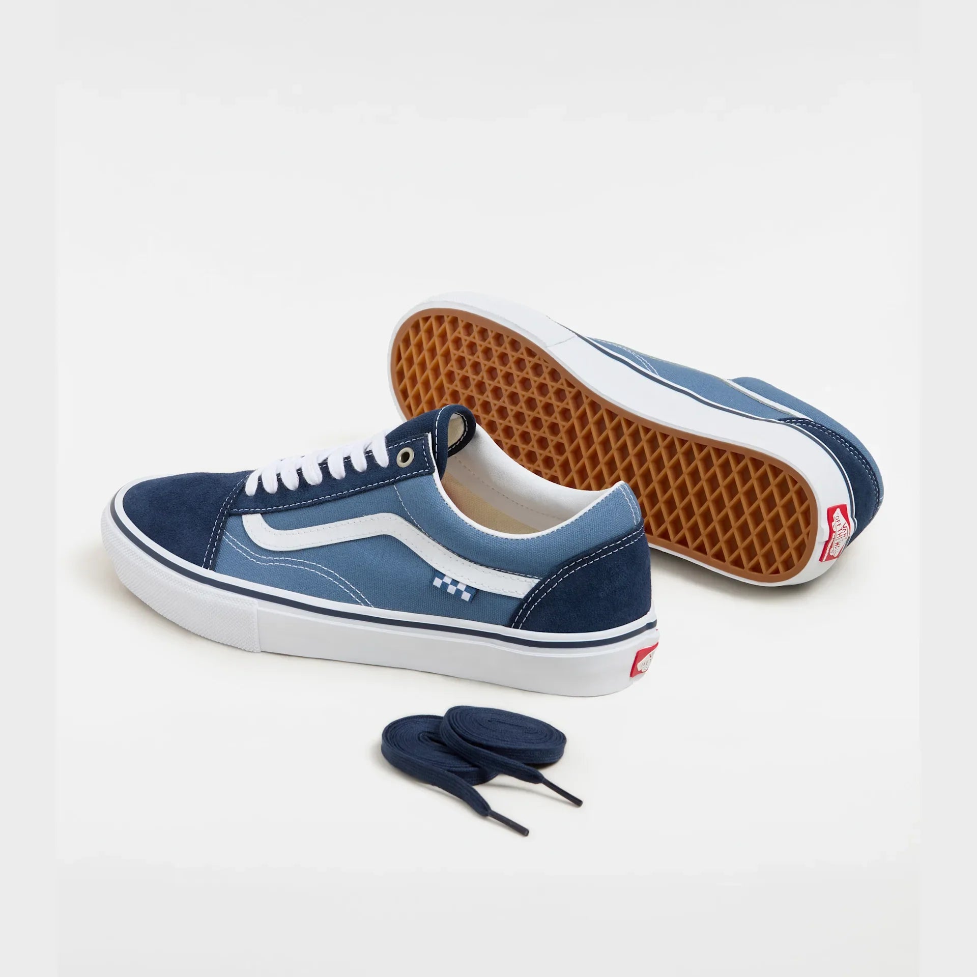 VANS Skate Old Skool Navy/White Cipő kép 3