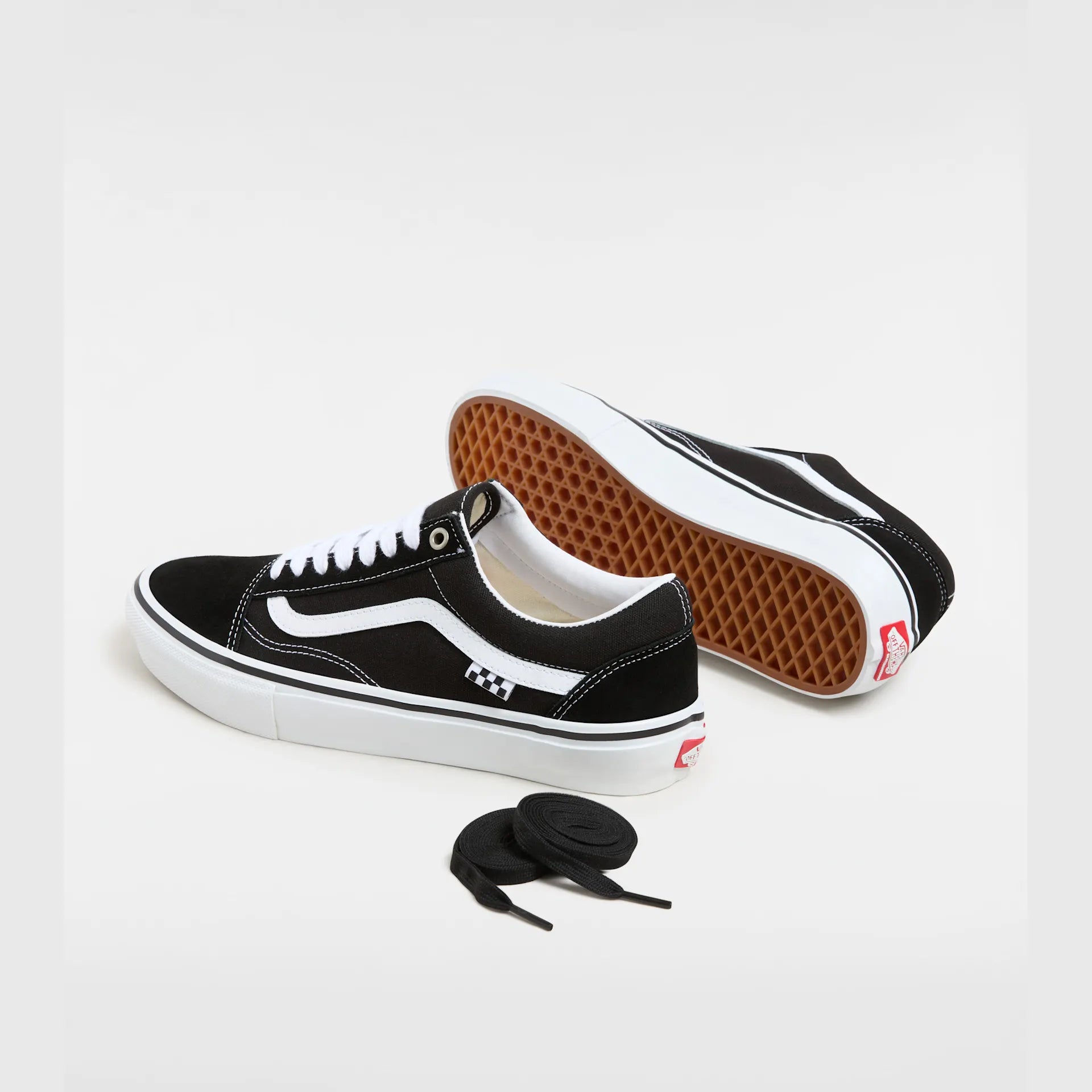 VANS Skate Old Skool Black/White Cipő kép 3