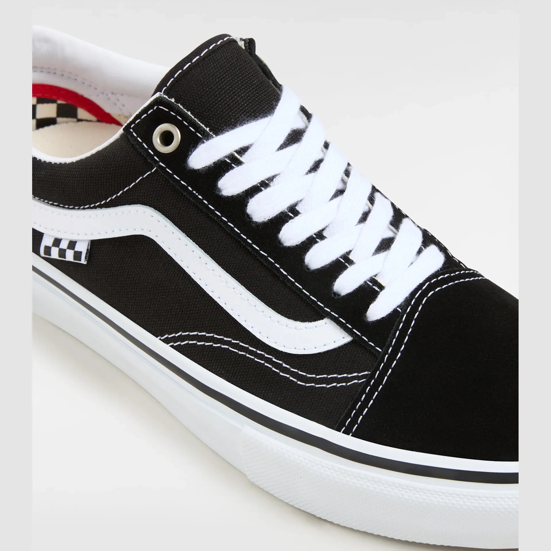 VANS Skate Old Skool Black/White Cipő kép 4