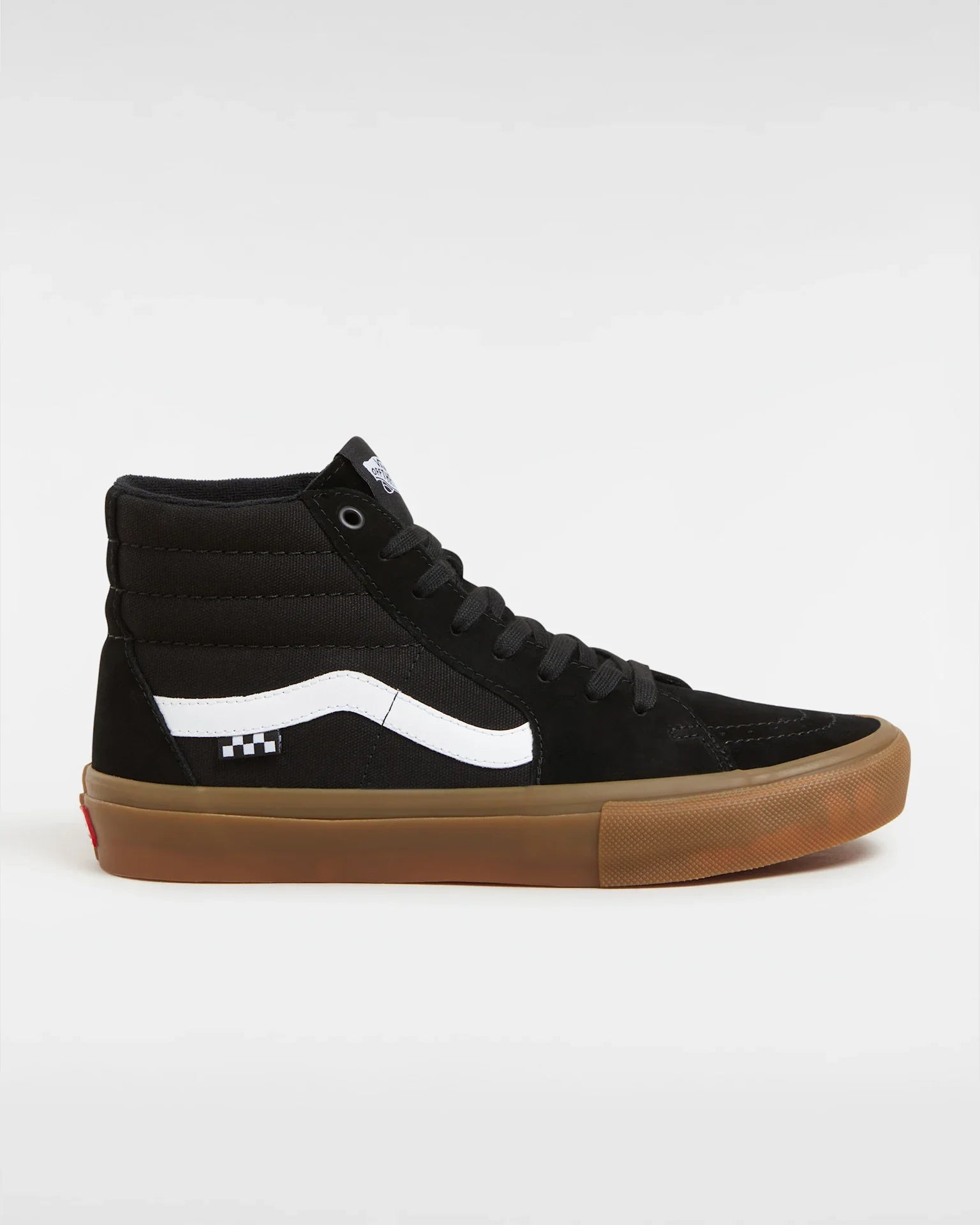 VANS Skate SK8-Hi Black/Gum Cipő kép 1