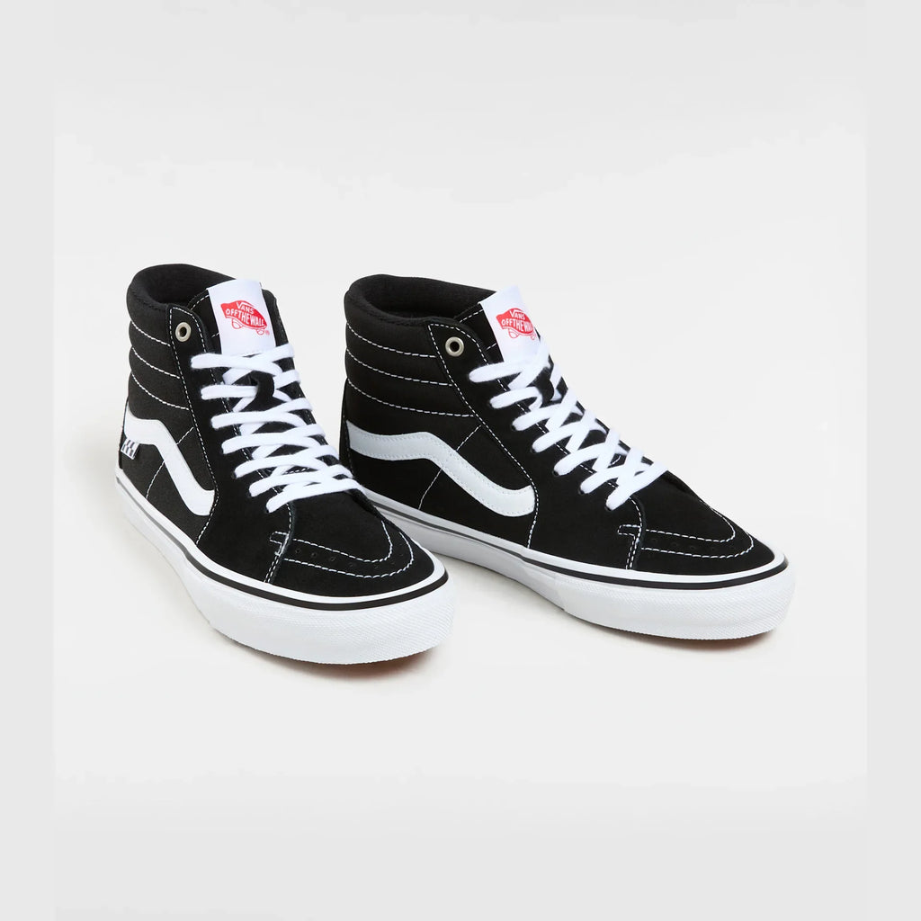 VANS Skate SK8-Hi Black/White Cipő kép 2