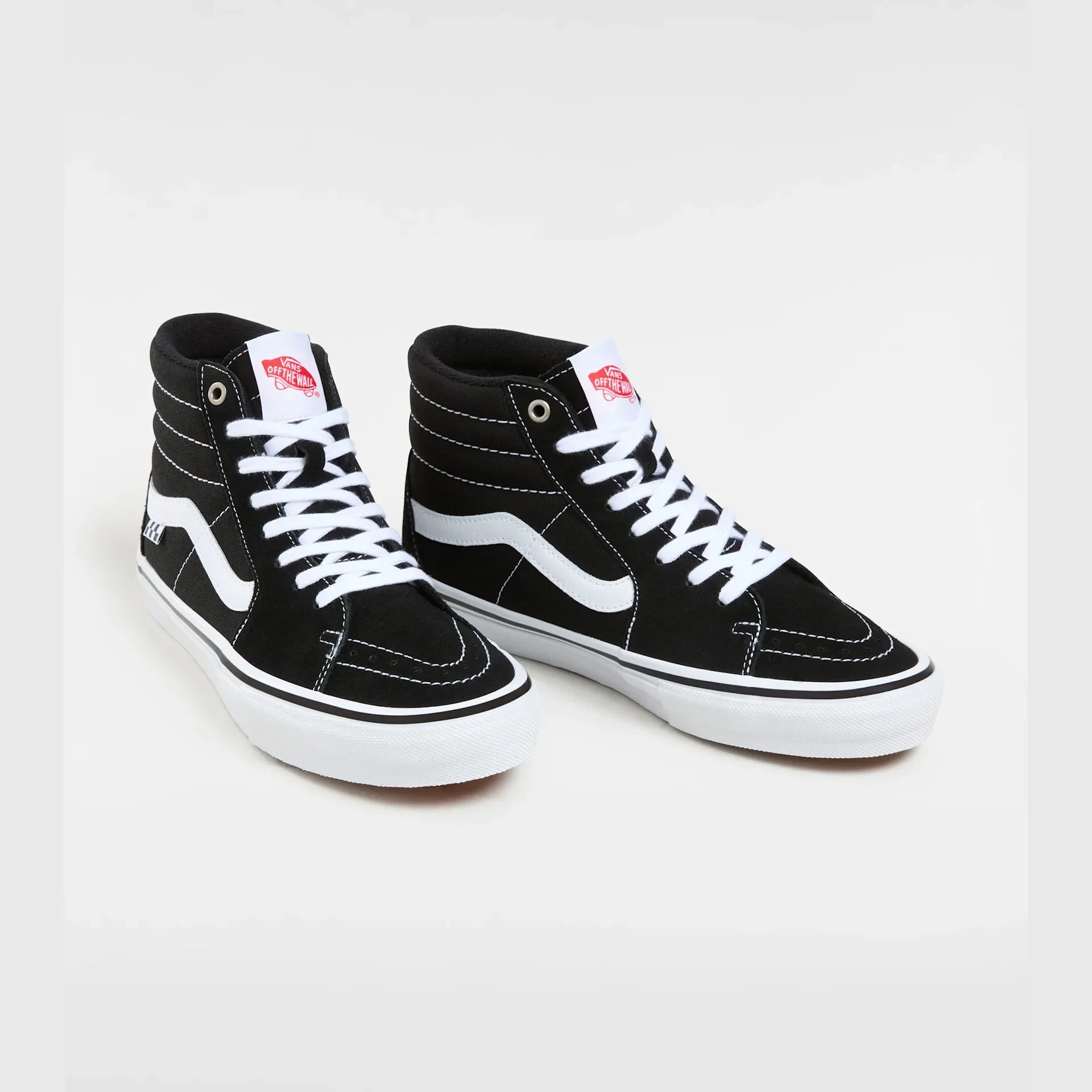 VANS Skate SK8-Hi Black/White Cipő kép 2