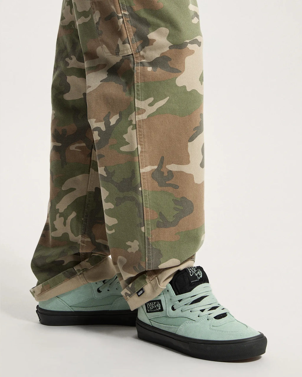 VANS Skate Half Cab Gray Olive Cipő VN0A5FCDEMW1 - 5
