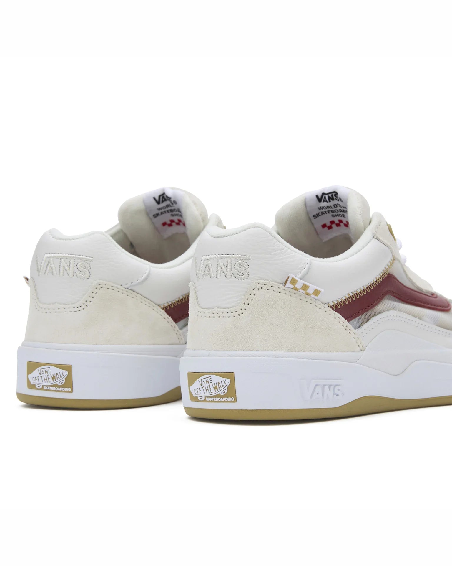 VANS Skate Wayvee LEATHER TAN/WHITE VN0A5JIATWH1 - 5