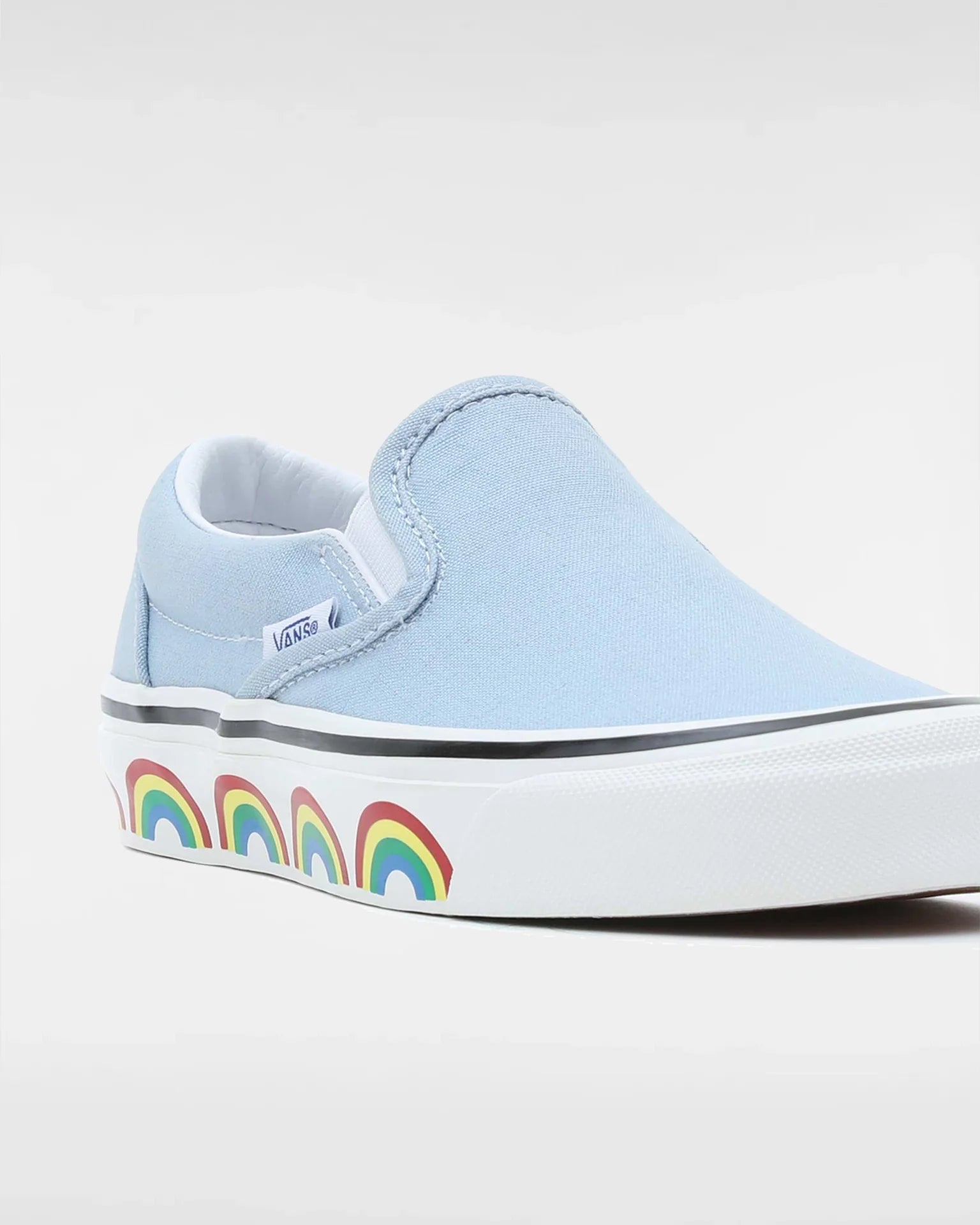 VANS Classic Slip-On 98 DX ANAHEIM FACTORY OG RAINBOW TAPE LIGHT BLUE kép 7
