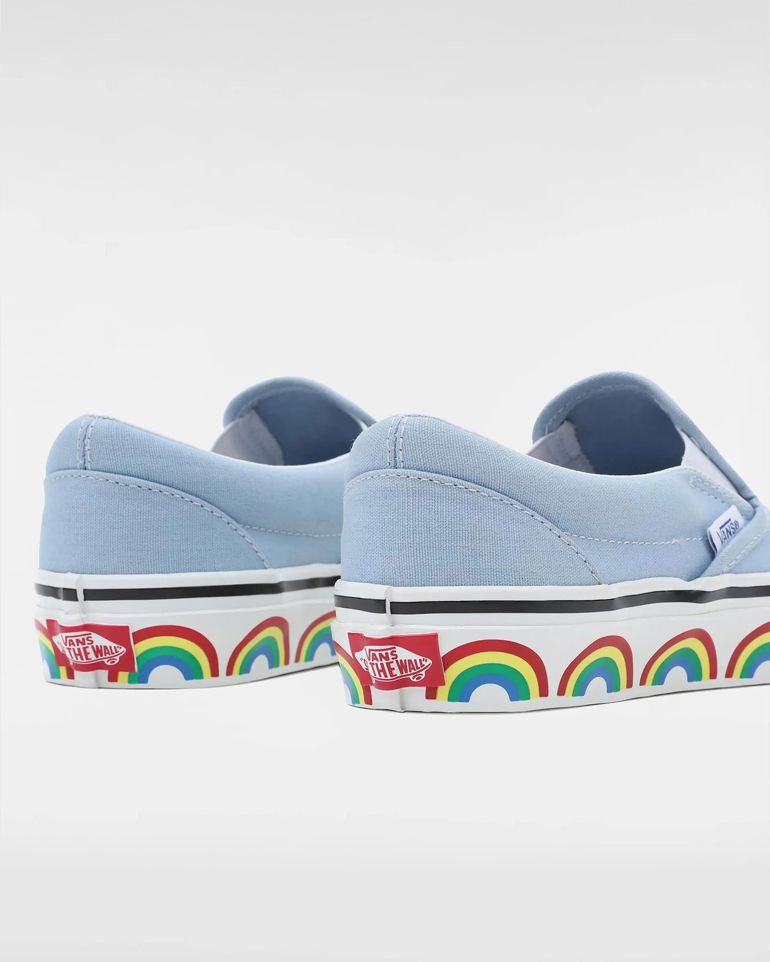 VANS Classic Slip-On 98 DX ANAHEIM FACTORY OG RAINBOW TAPE LIGHT BLUE kép 4